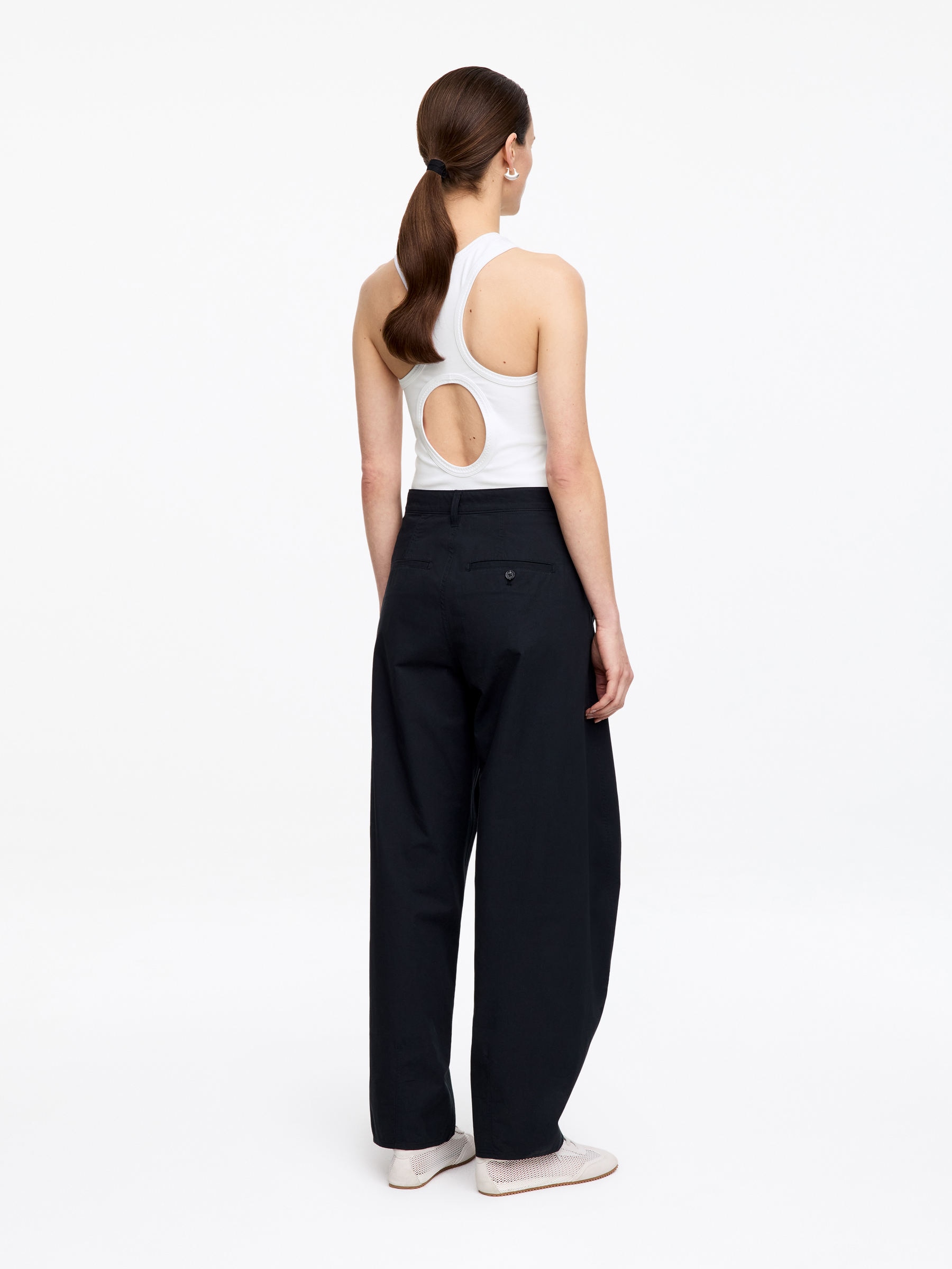 Racerback Tank Top - White - Regular fit - Women - StillMedia/Lookbook - 6