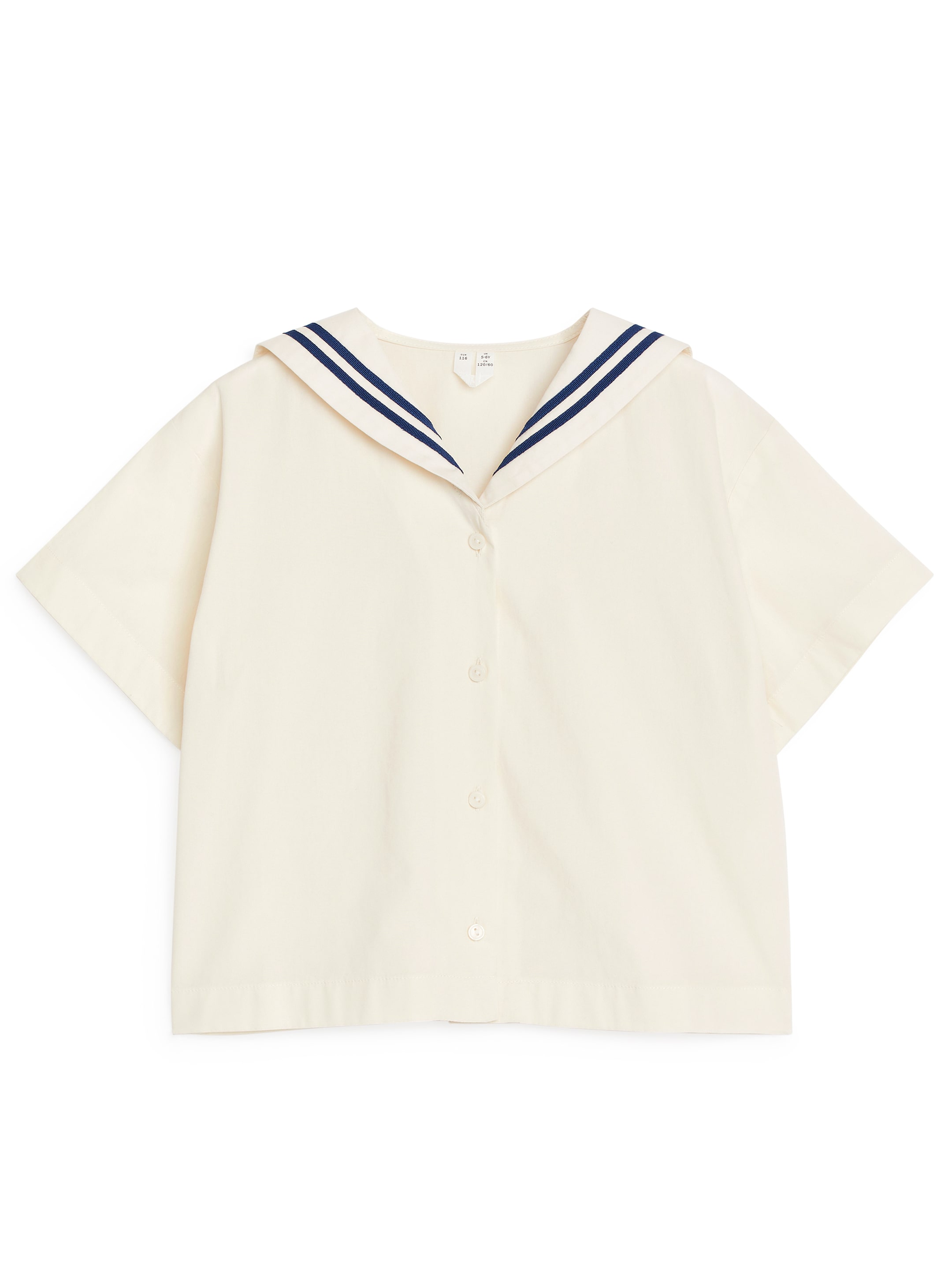 Zobacz większy obraz: Marynarska bluzka - Biały - Dziecko | H&M PL 1