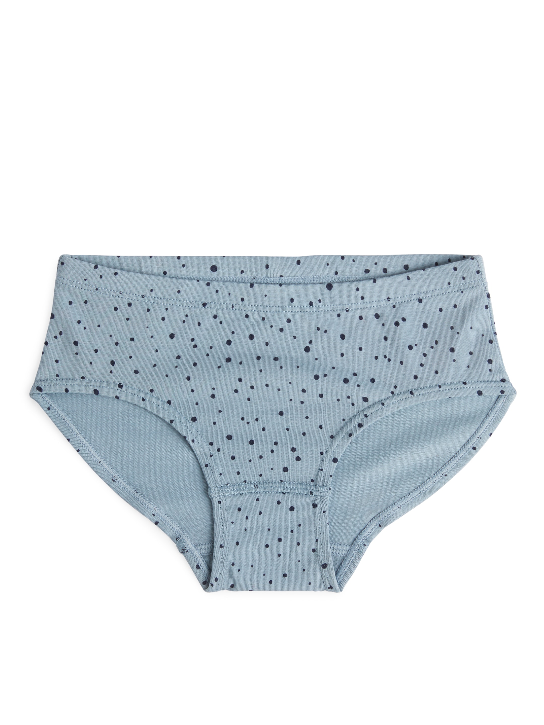 Slips aus Baumwolljersey, 3er-Set - blau/beige/weiß - Regular Fit - Kinder - StillMedia/DescriptiveStillLife - 3
