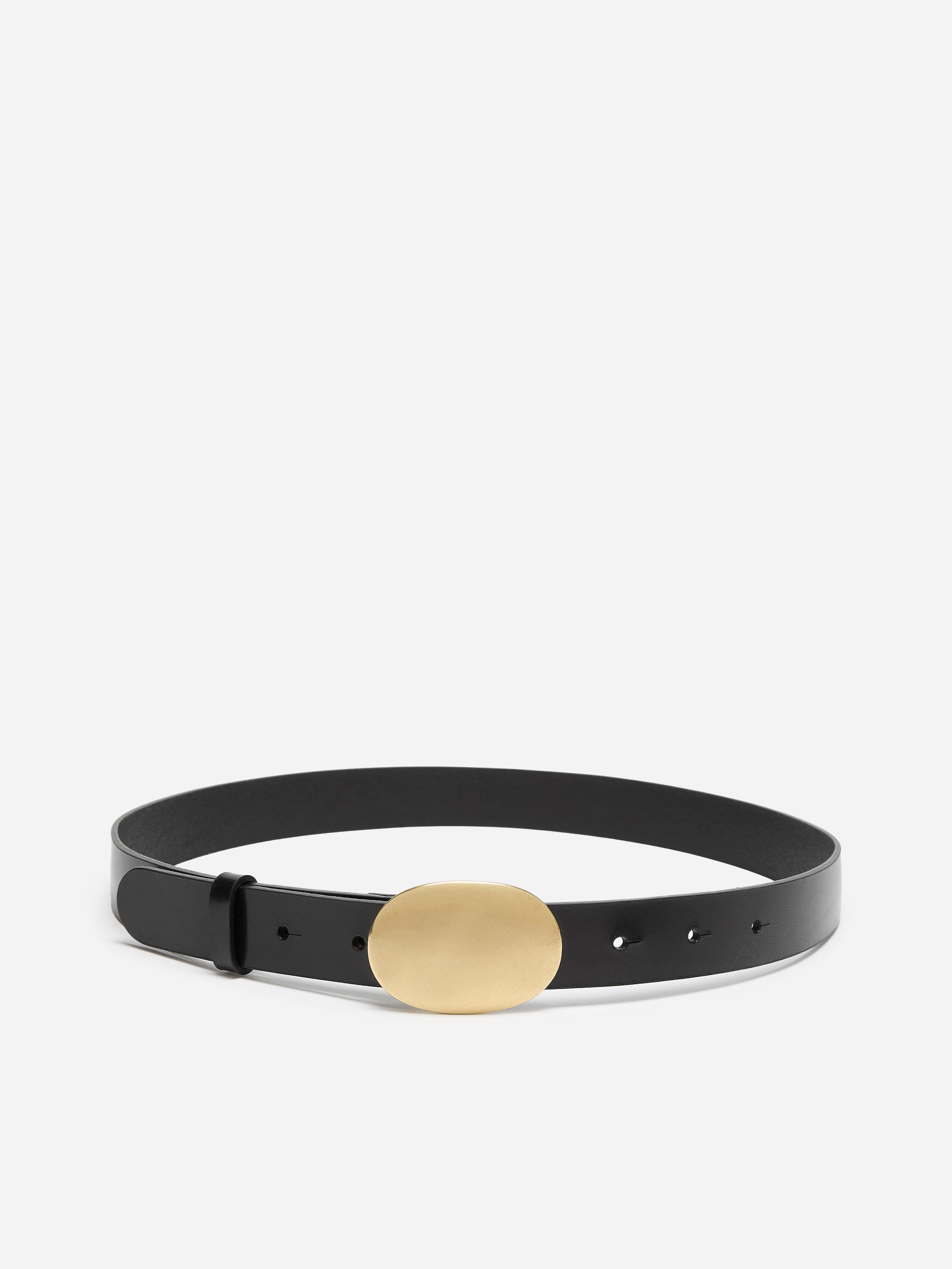 Leather Belt-Black-20177