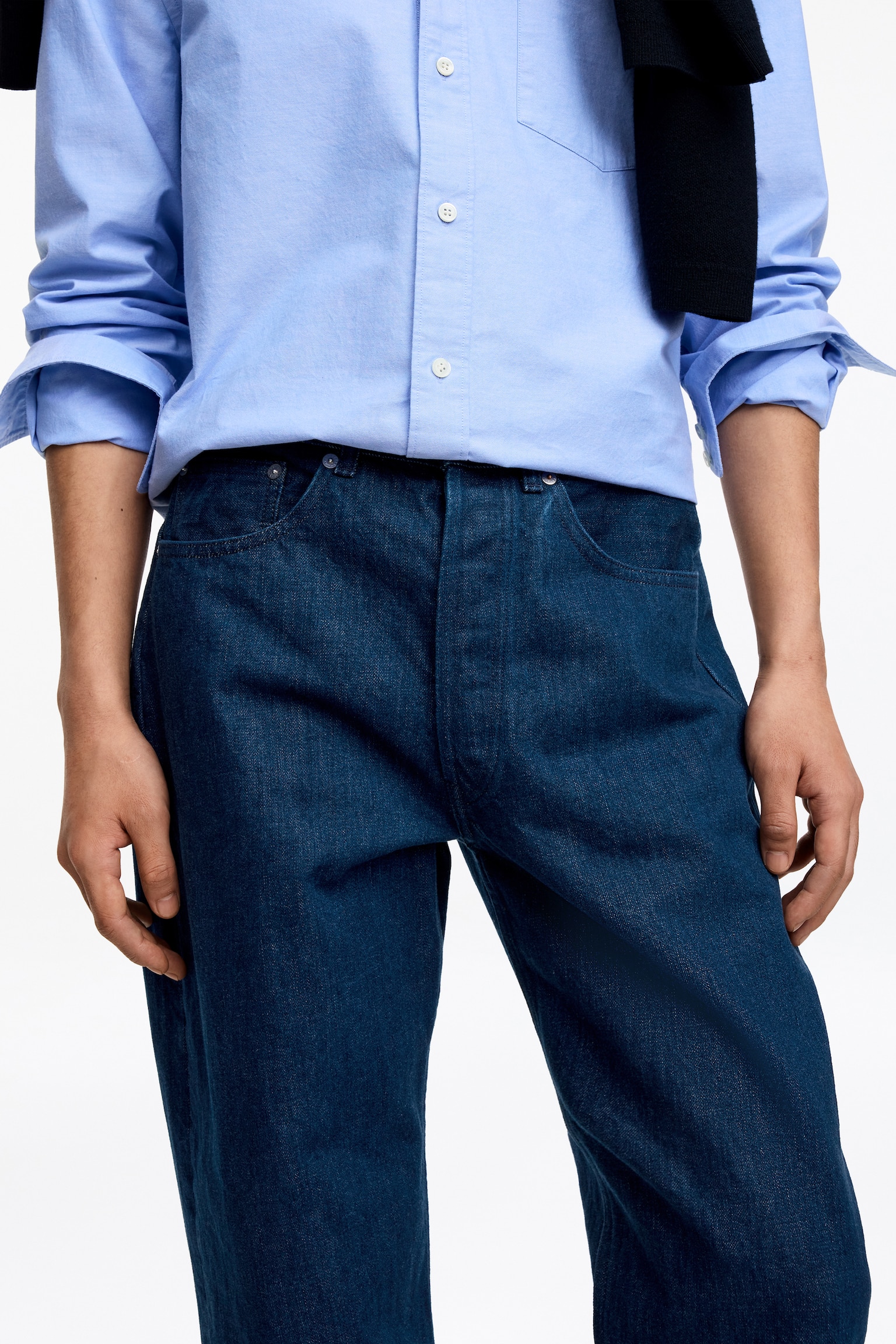 Jean barrel CREEK - Bleu foncé/Bleu moyen - 7