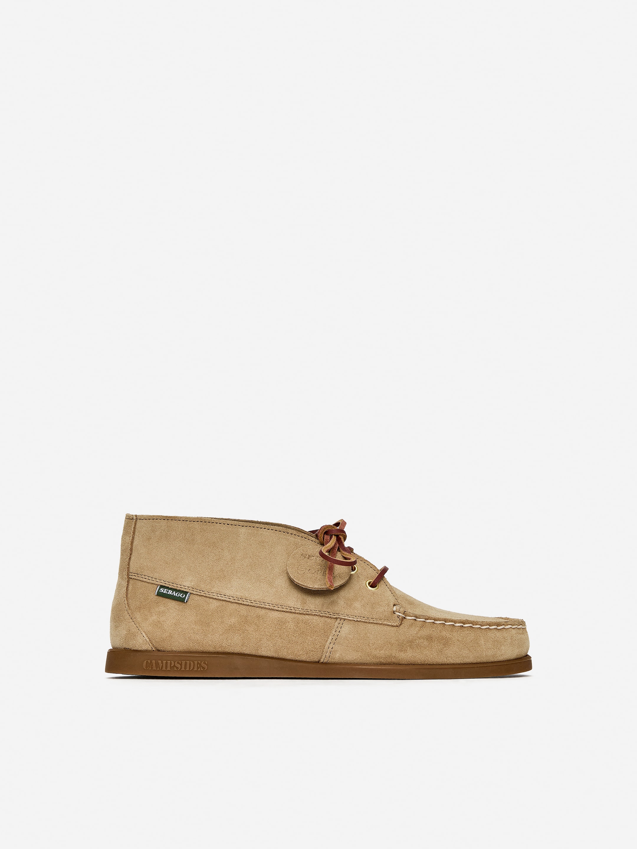 Sebago Kai Artisan Desert Boots-#BBAB92-17619