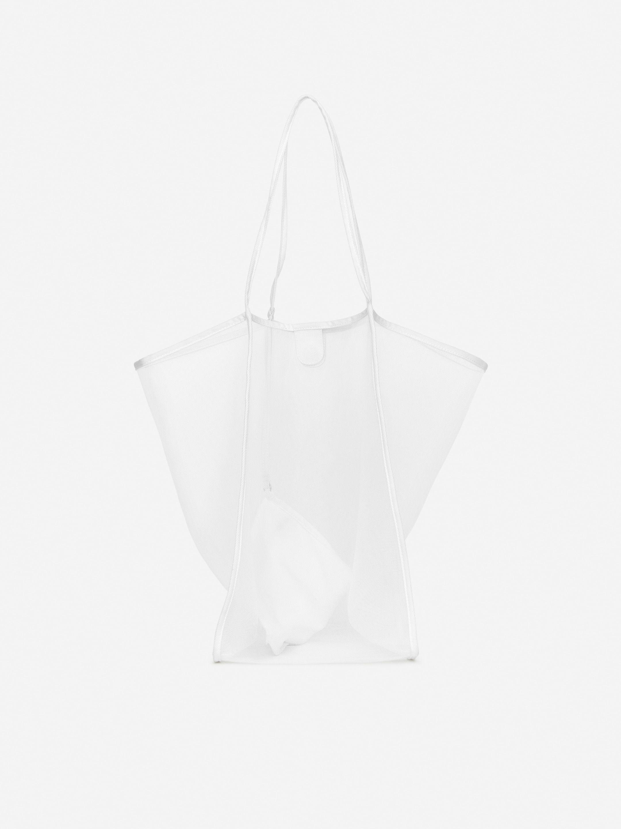View larger image: Mesh Tote - White - Ladies | H&M GB 6