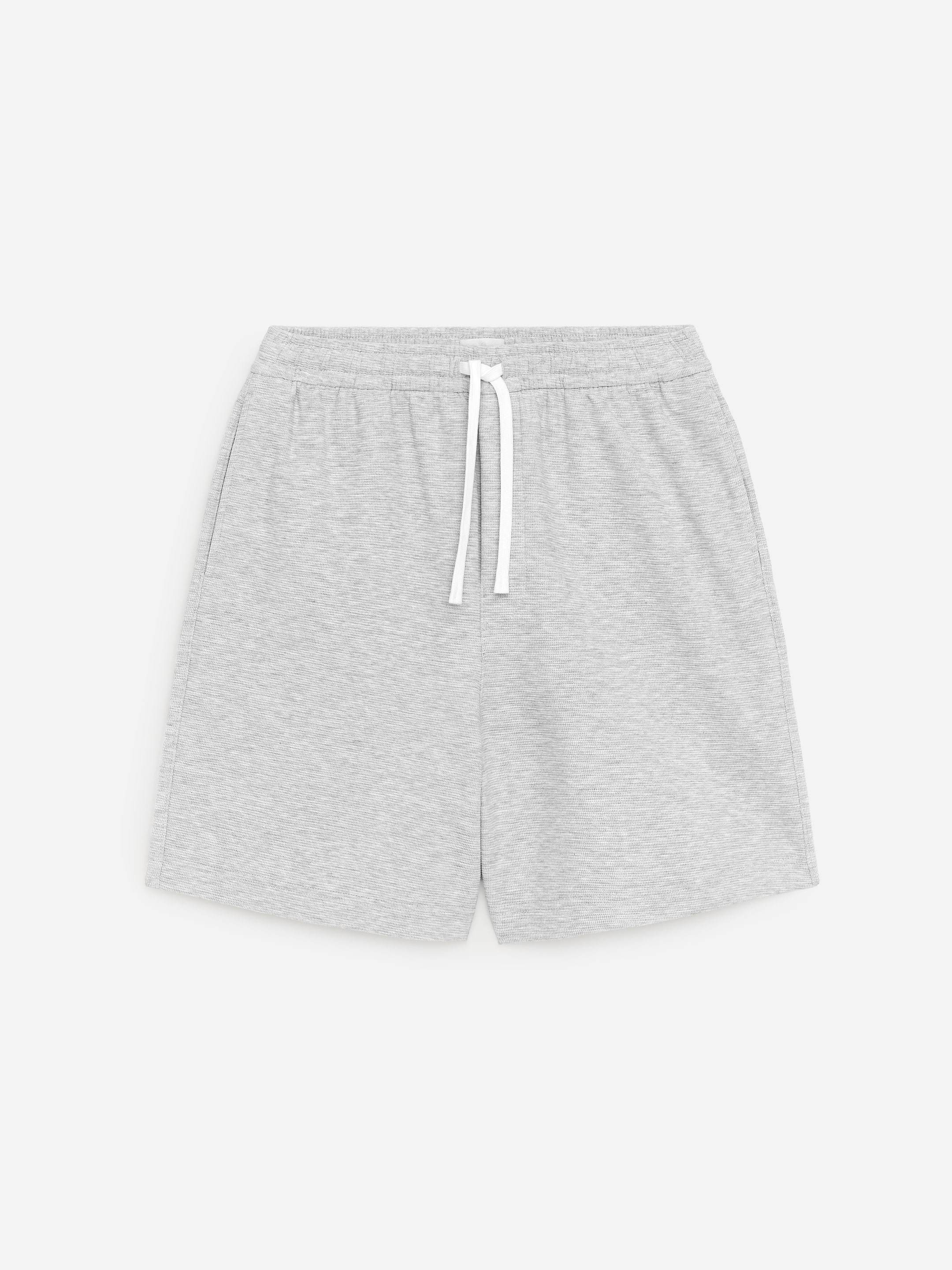 Short en jersey - Gris clair chiné - Relaxed fit - Homme - StillMedia/DescriptiveStillLife - 1