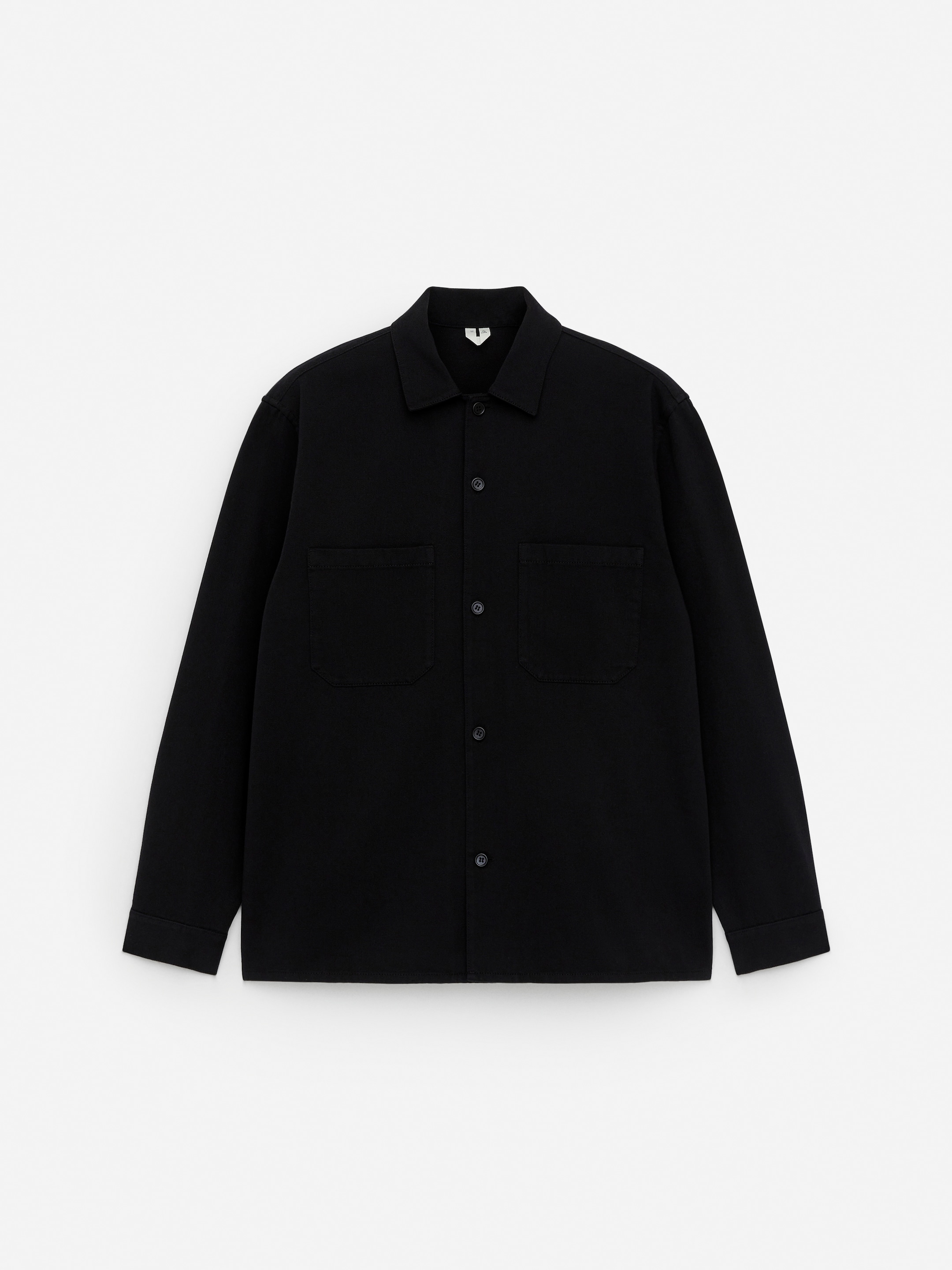 Overshirt aus Baumwolltwill - Schwarz - Regular Fit - Herren - StillMedia/DescriptiveStillLife - 1