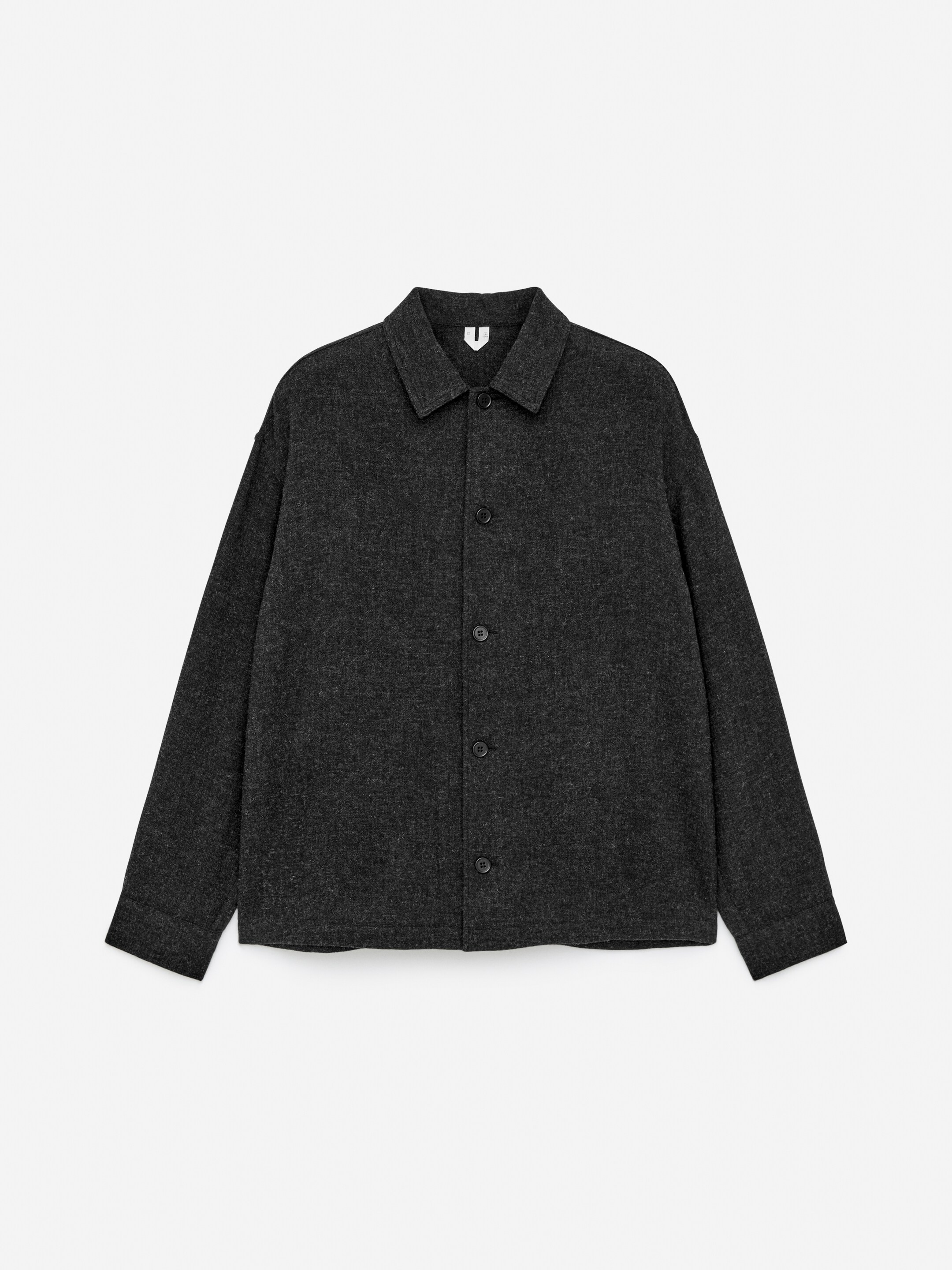 Visualizza immagine più grande: Overshirt dalla vestibilità rilassata - Grigio scuro - UOMO | H&M IT 5