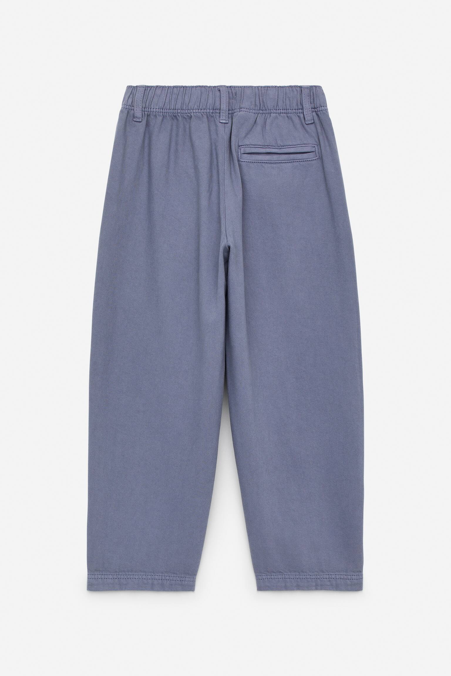 Chinos med lös passform - Gråblå/Khakigrön - 2