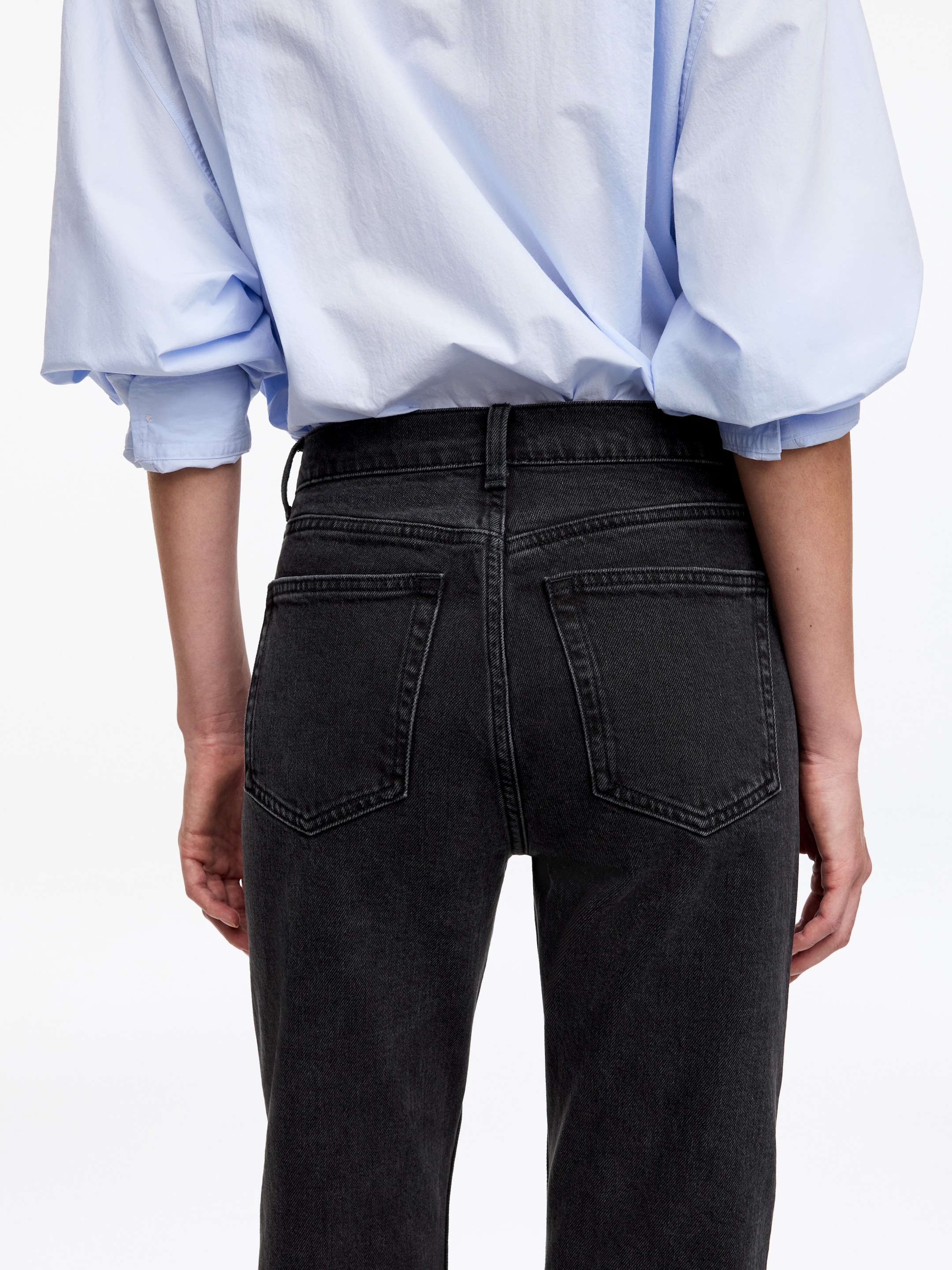 JADE CROPPED Slim Jeans - Black - Slim fit - Women - StillMedia/Lookbook - 3