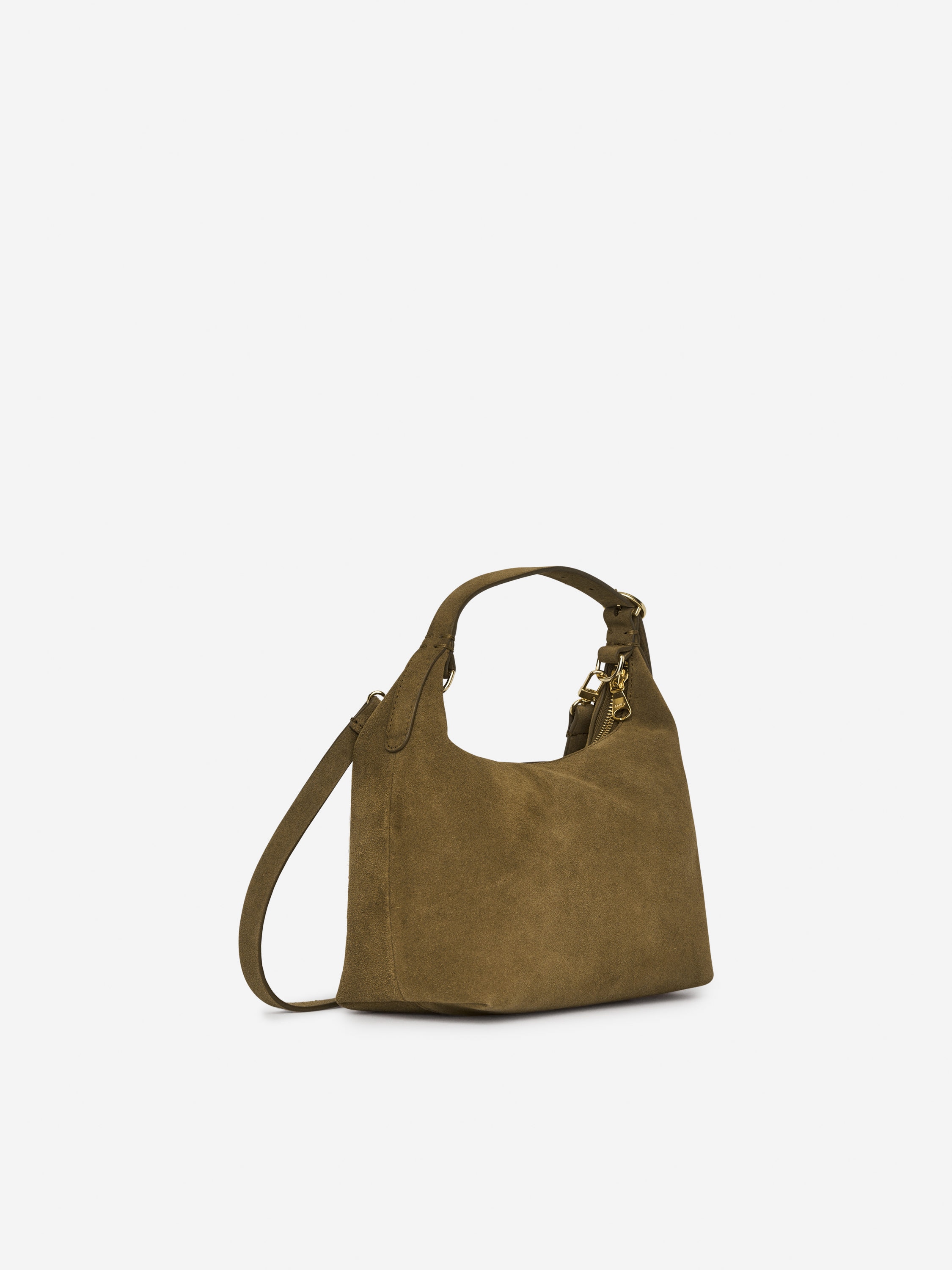 Suede Bag - Khaki Green - Women - StillMedia/DescriptiveStillLife - 3