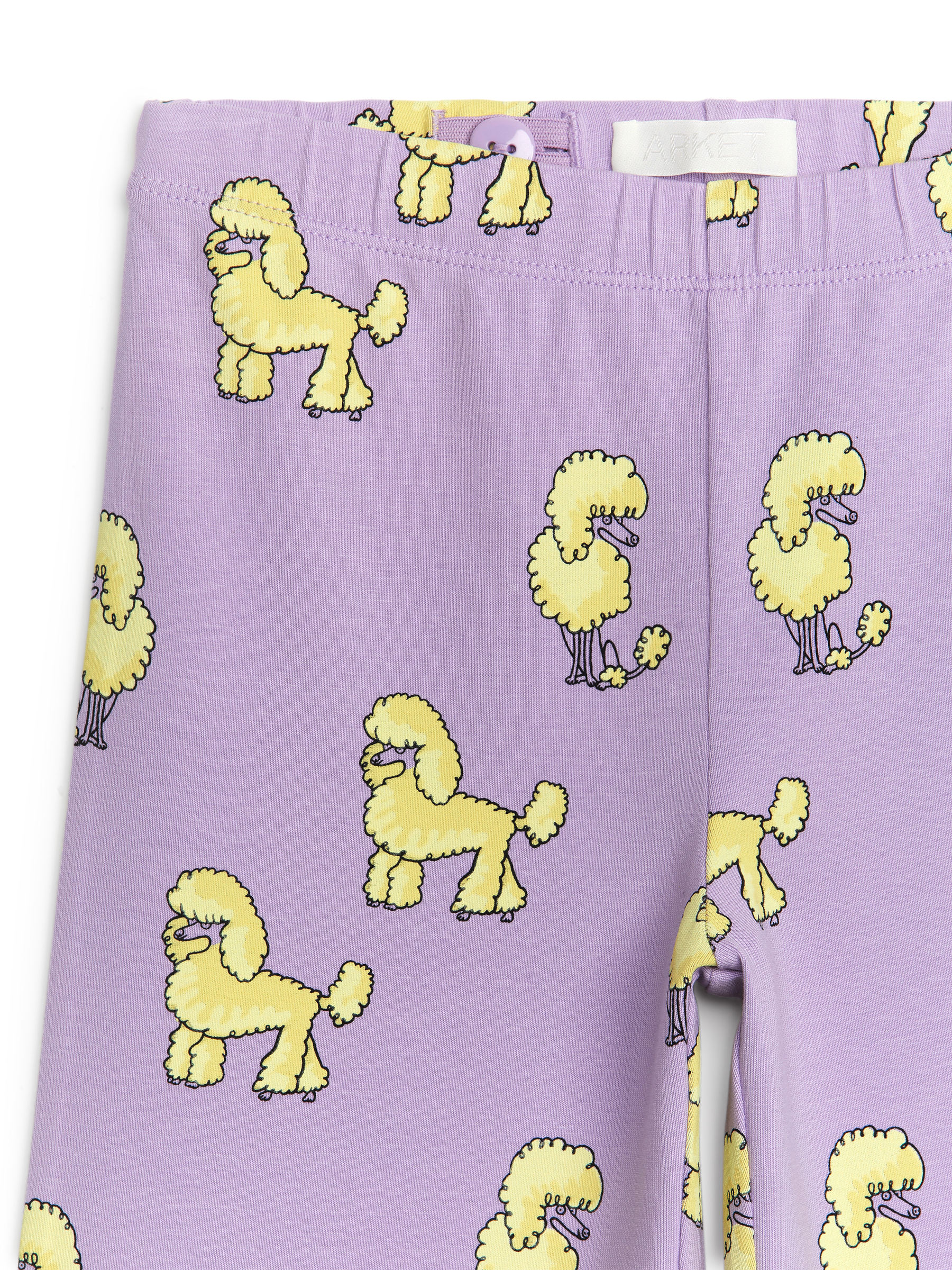 Weite Baumwollhose - Flieder/Gelb - Regular Fit - Kinder - StillMedia/DescriptiveDetail - 3