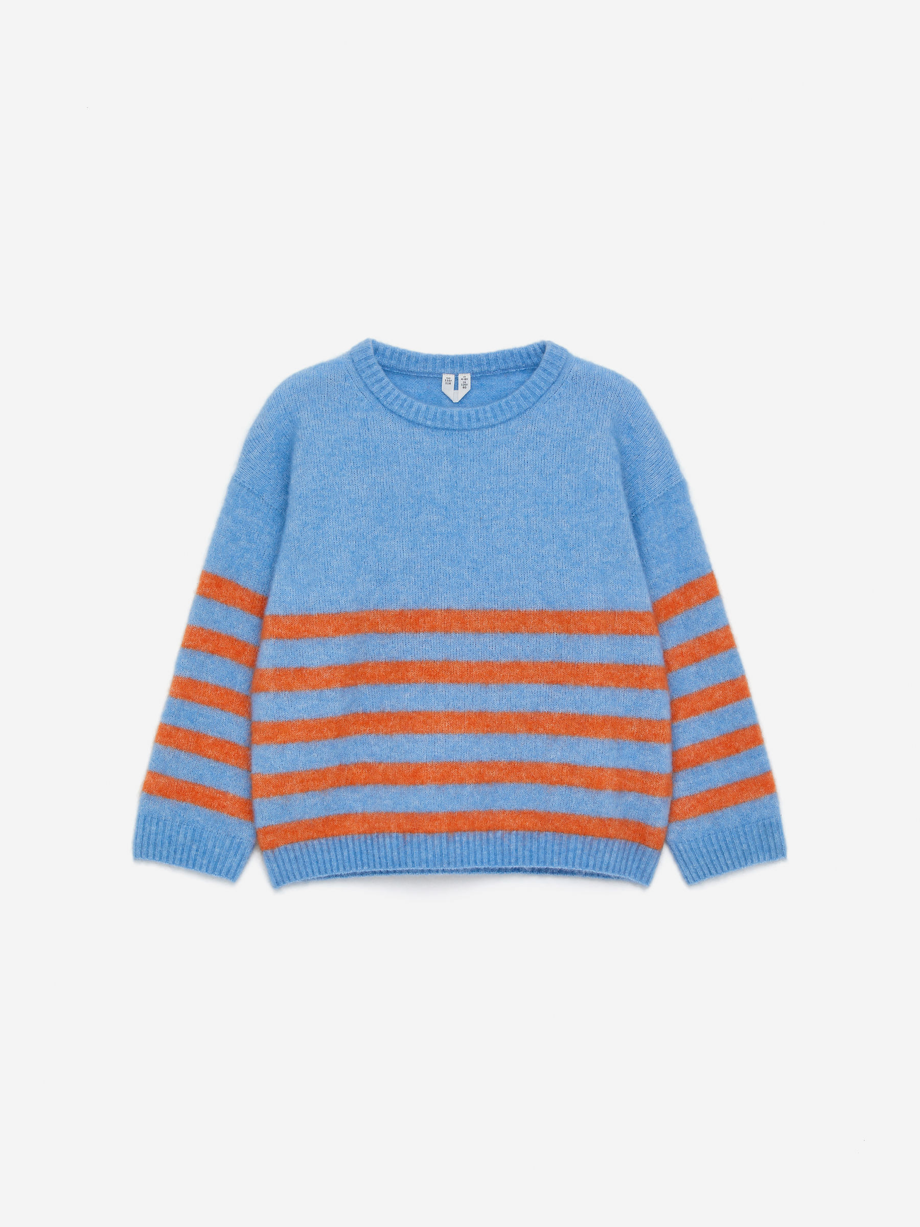 Alpaca-Wool Blend Jumper-#859DD6-16259