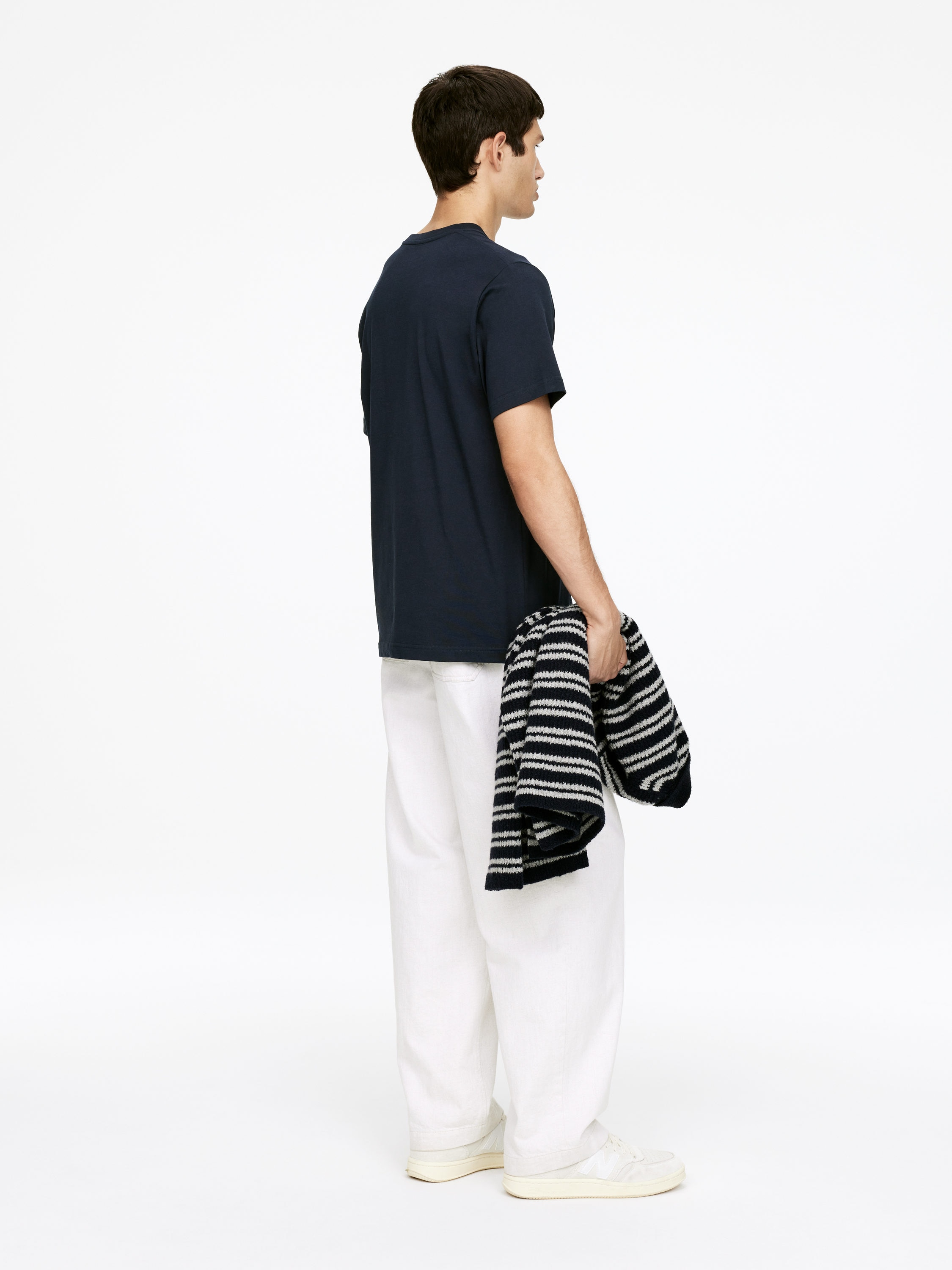 170 GSM Regular T-Shirt - Dark Blue - Regular fit - Men - StillMedia/Lookbook - 45