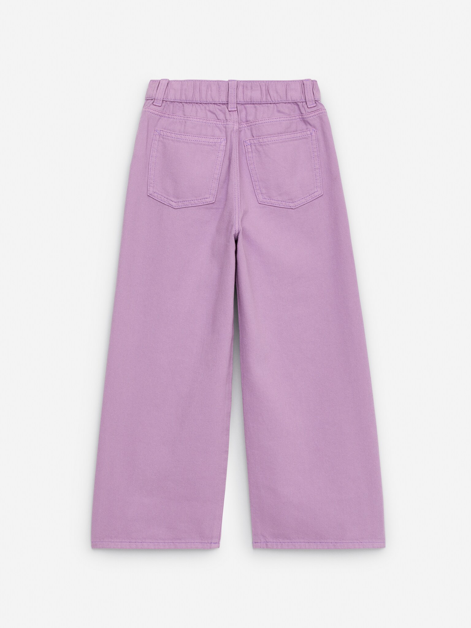 Pantaloni in denim wide - Lilla/Nero/Giallo/Blu/Blu/Viola - 2