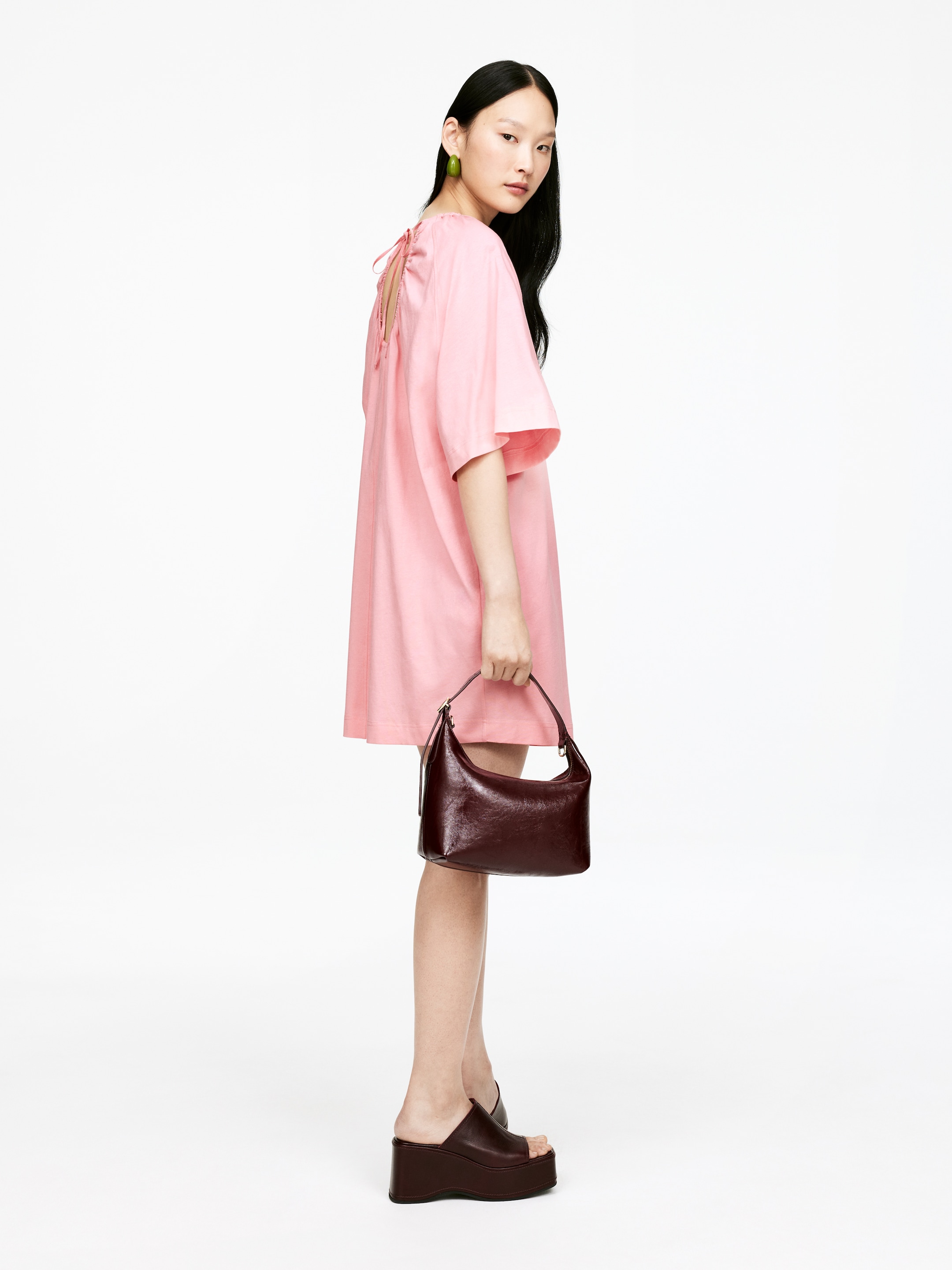 Agrandir l'image: Robe à dos ouvert - Rose - FEMME | H&M FR 3