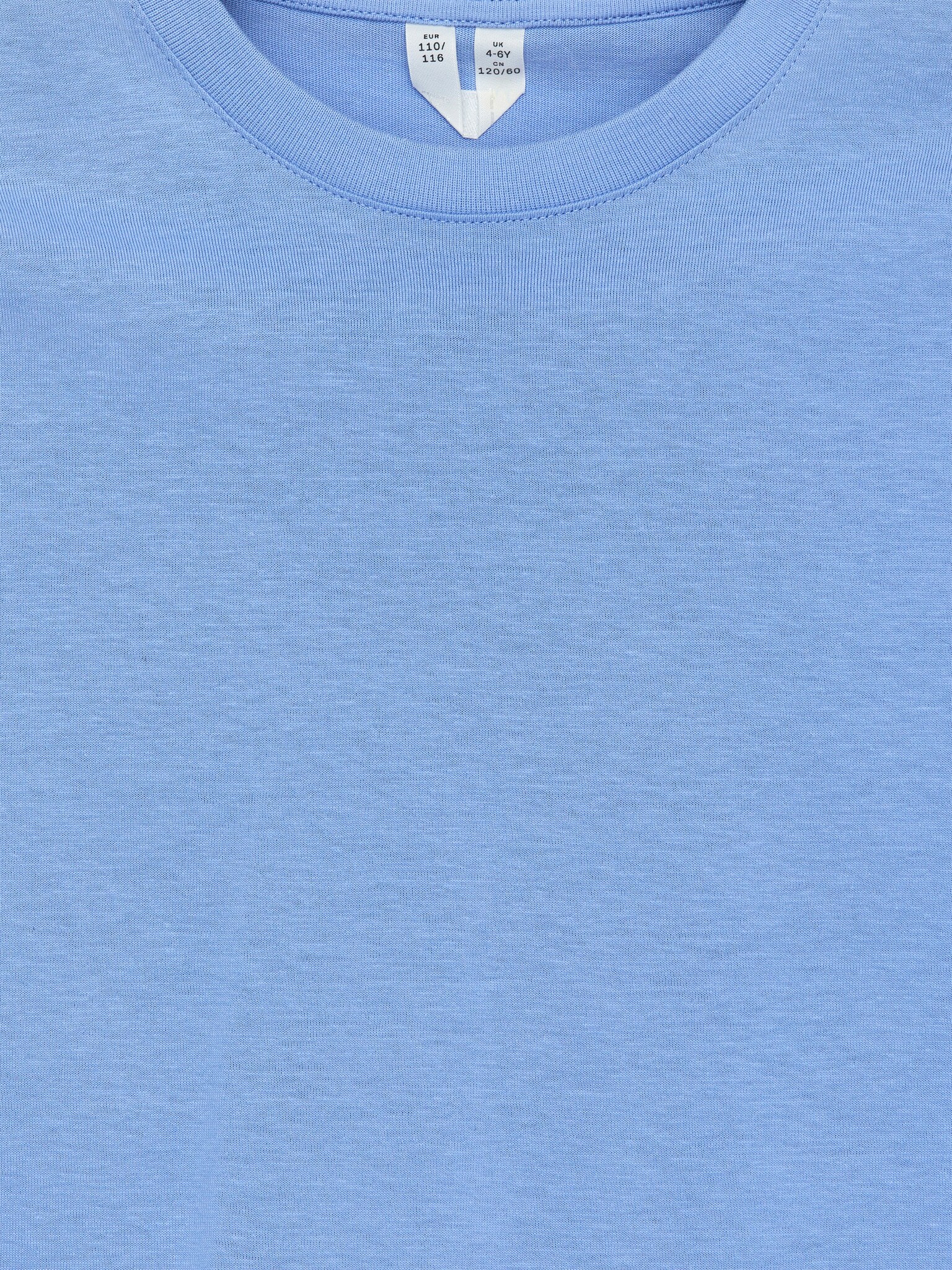 T-Shirt mit Rundhalsausschnitt - Blau/Grün/Graumeliert/Lila/Weiß - 2