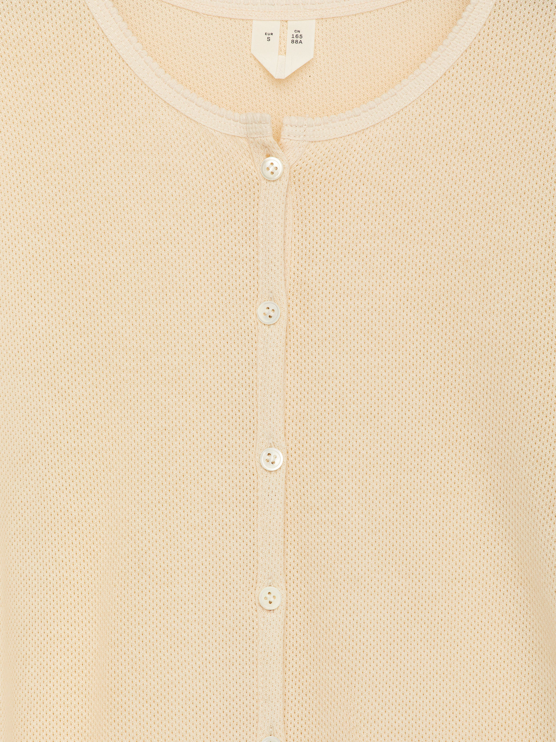 Mesh Top - Off White - Slim fit - Women - StillMedia/DescriptiveStillLife - 2