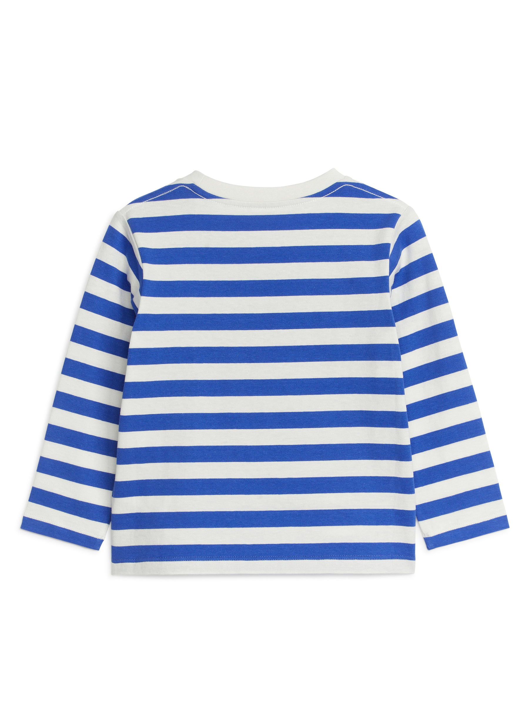 Langarm-T-Shirt - Blau/Weiß - Regular Fit - Kinder - StillMedia/DescriptiveStillLife - 1