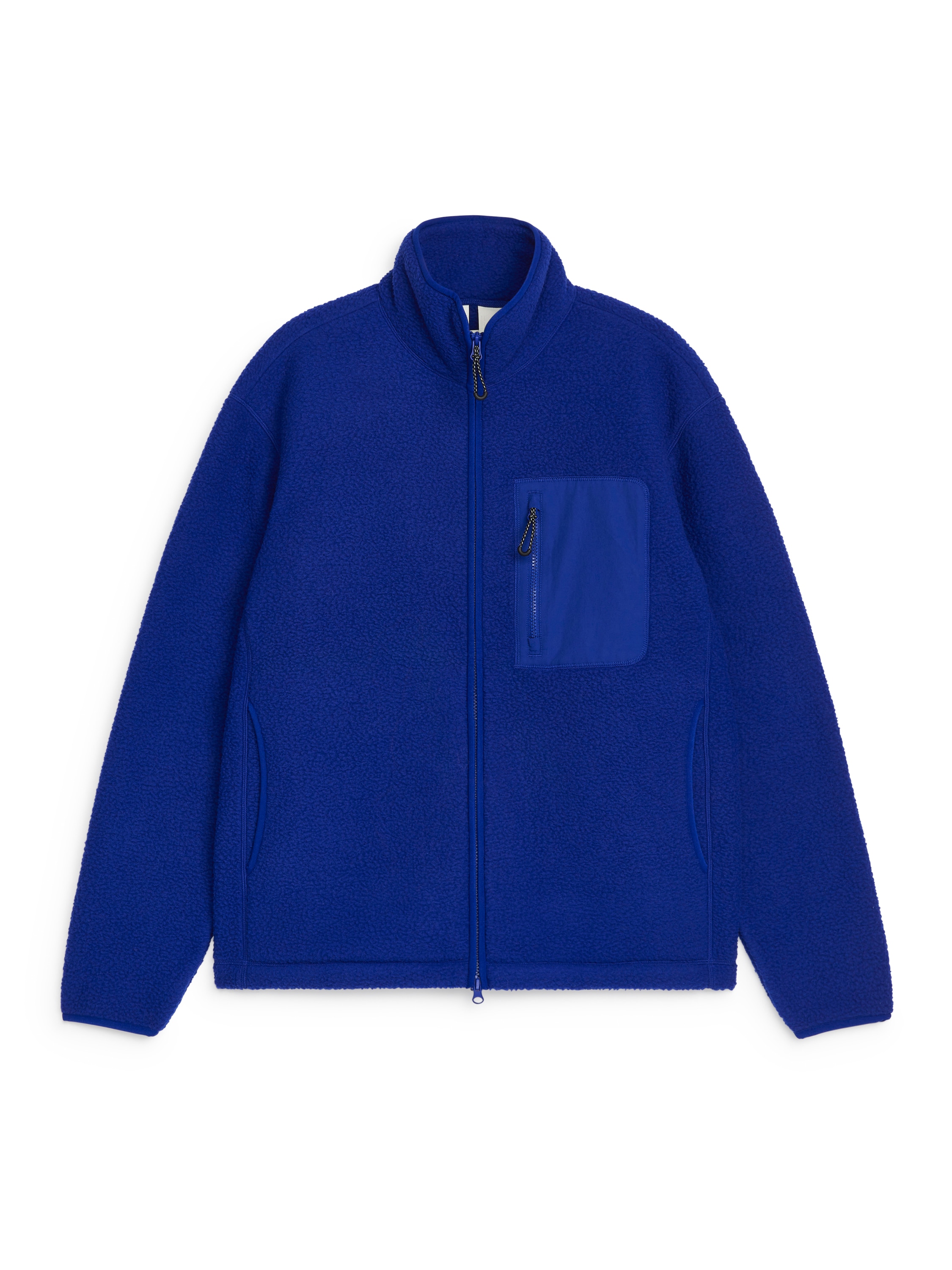 Fleece Jacket – Bright Blue – Men – ARKET NL