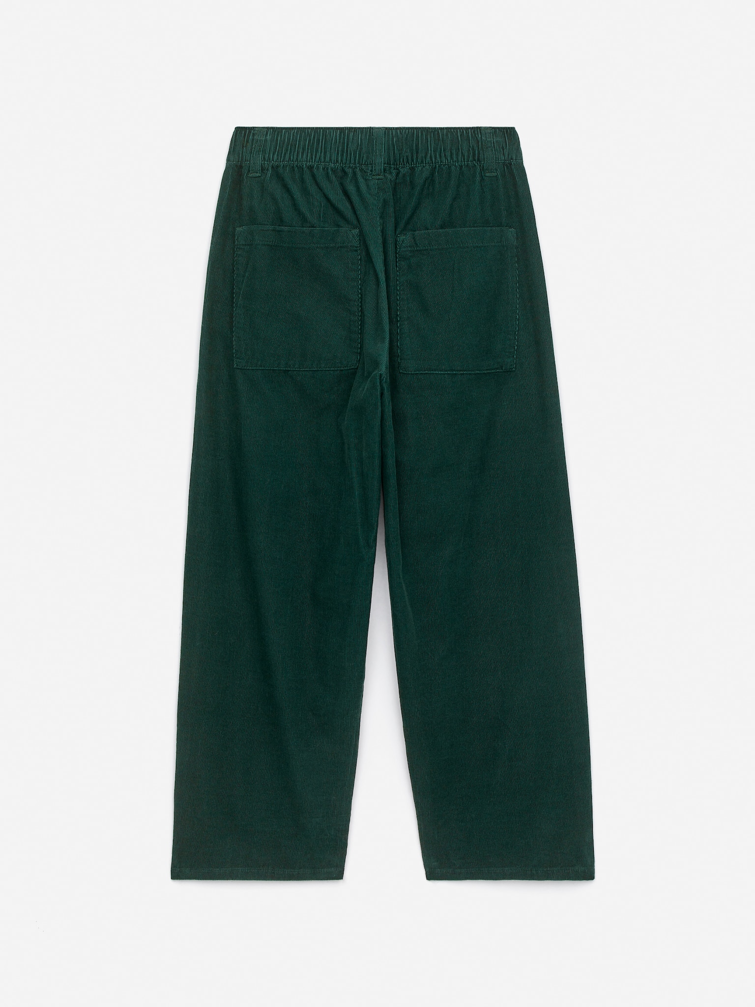 Pantalon en velours côtelé pour bébé - Vert foncé - 2