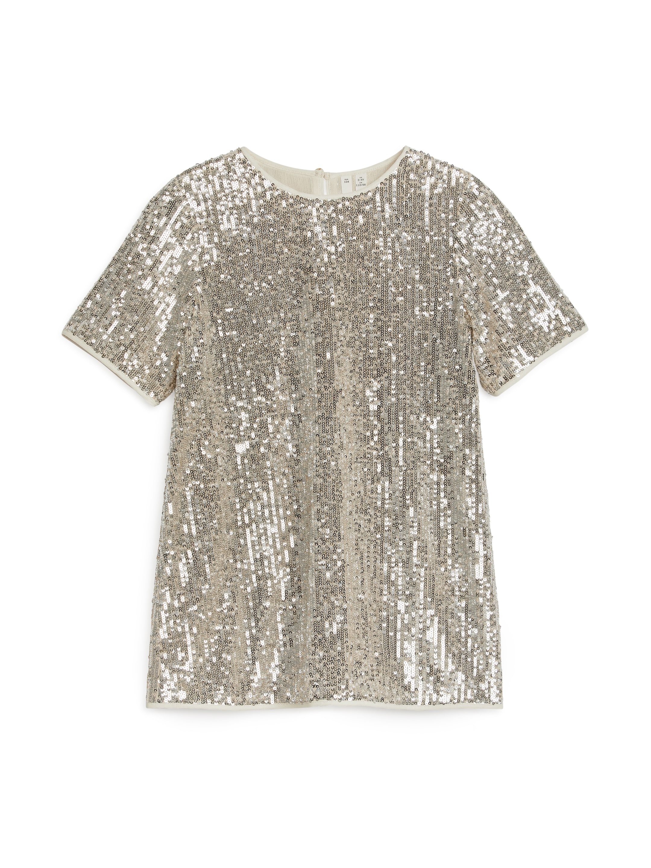 Ingrandisci l'immagine: Sequin Dress - Silver - BAMBINO | H&M CH 1