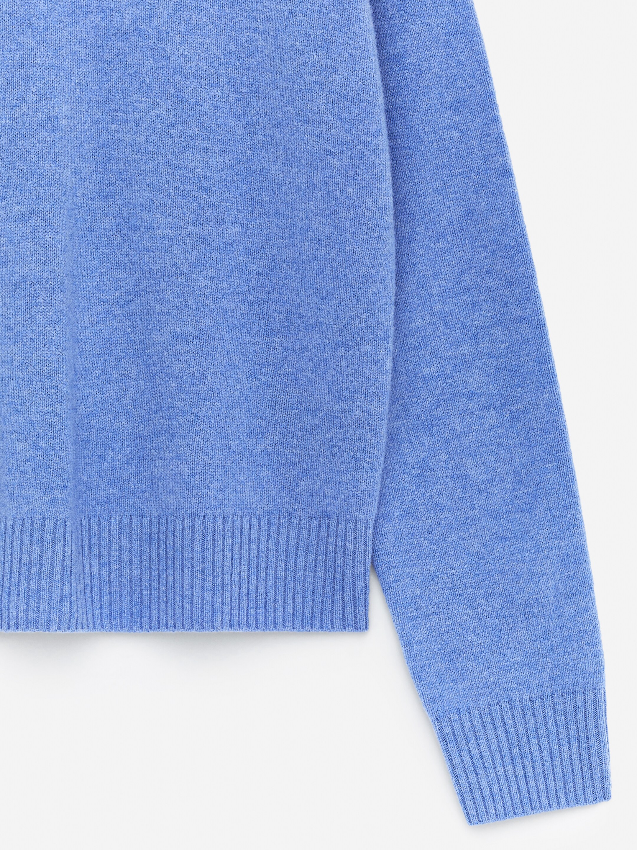 Wollpullover mit Rundhalsausschnitt - Blau - Regular Fit - Damen - StillMedia/DescriptiveDetail - 2