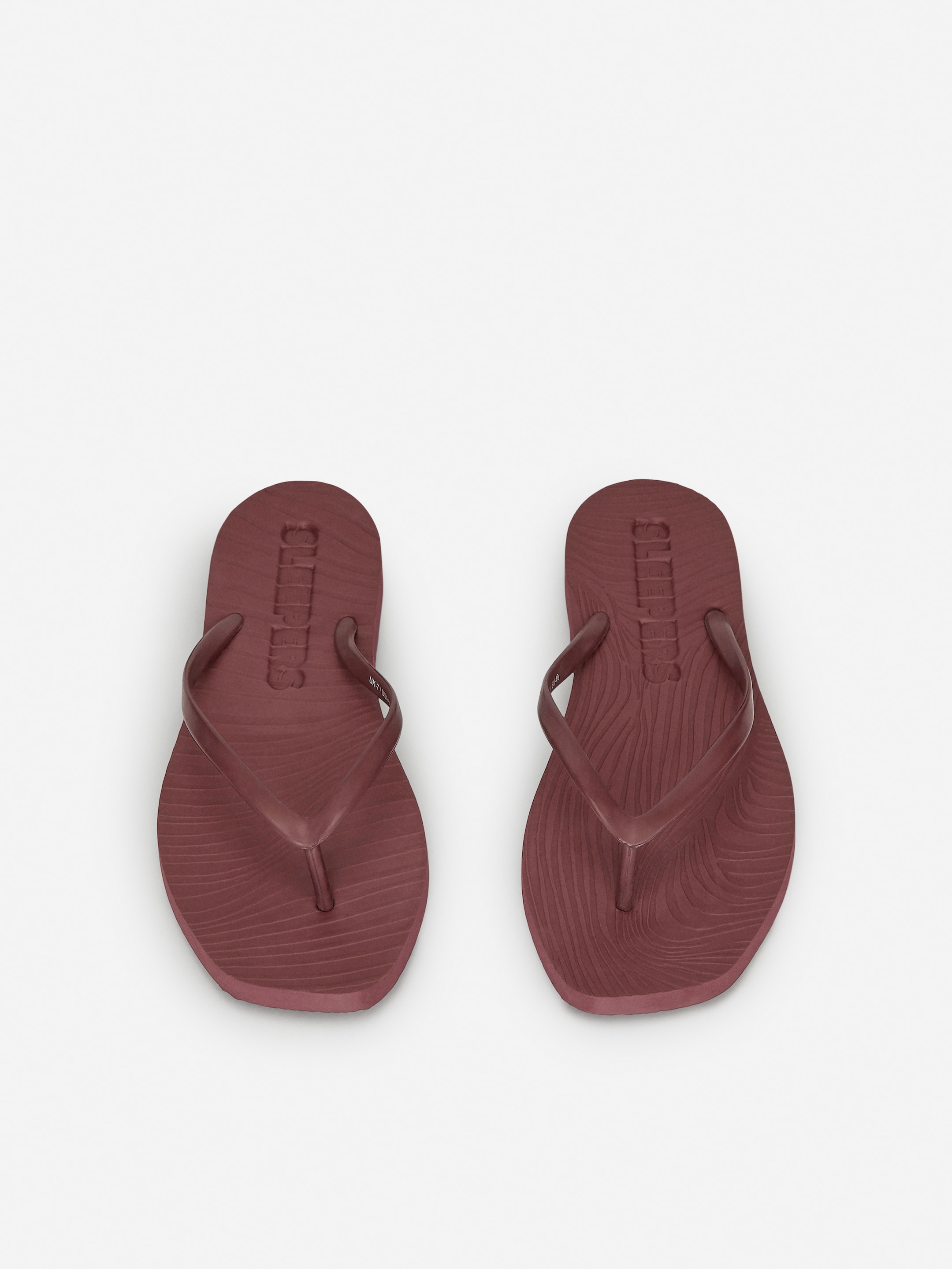 Chanclas de corte estrecho Sleepers - Burdeos - Women - StillMedia/DescriptiveStillLife - 5