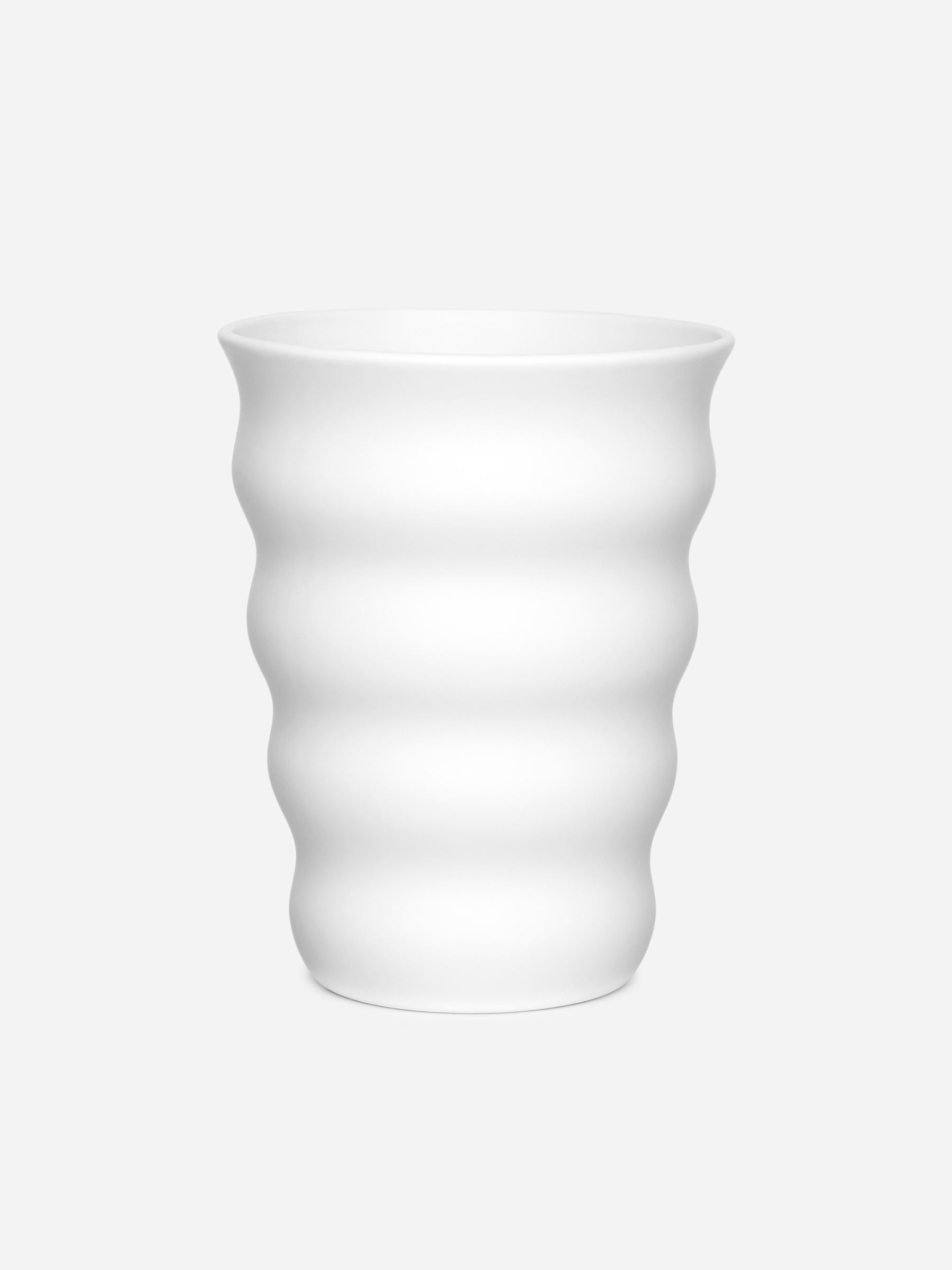 Stoneware Vase 22 cm-#FFFFFF-17556