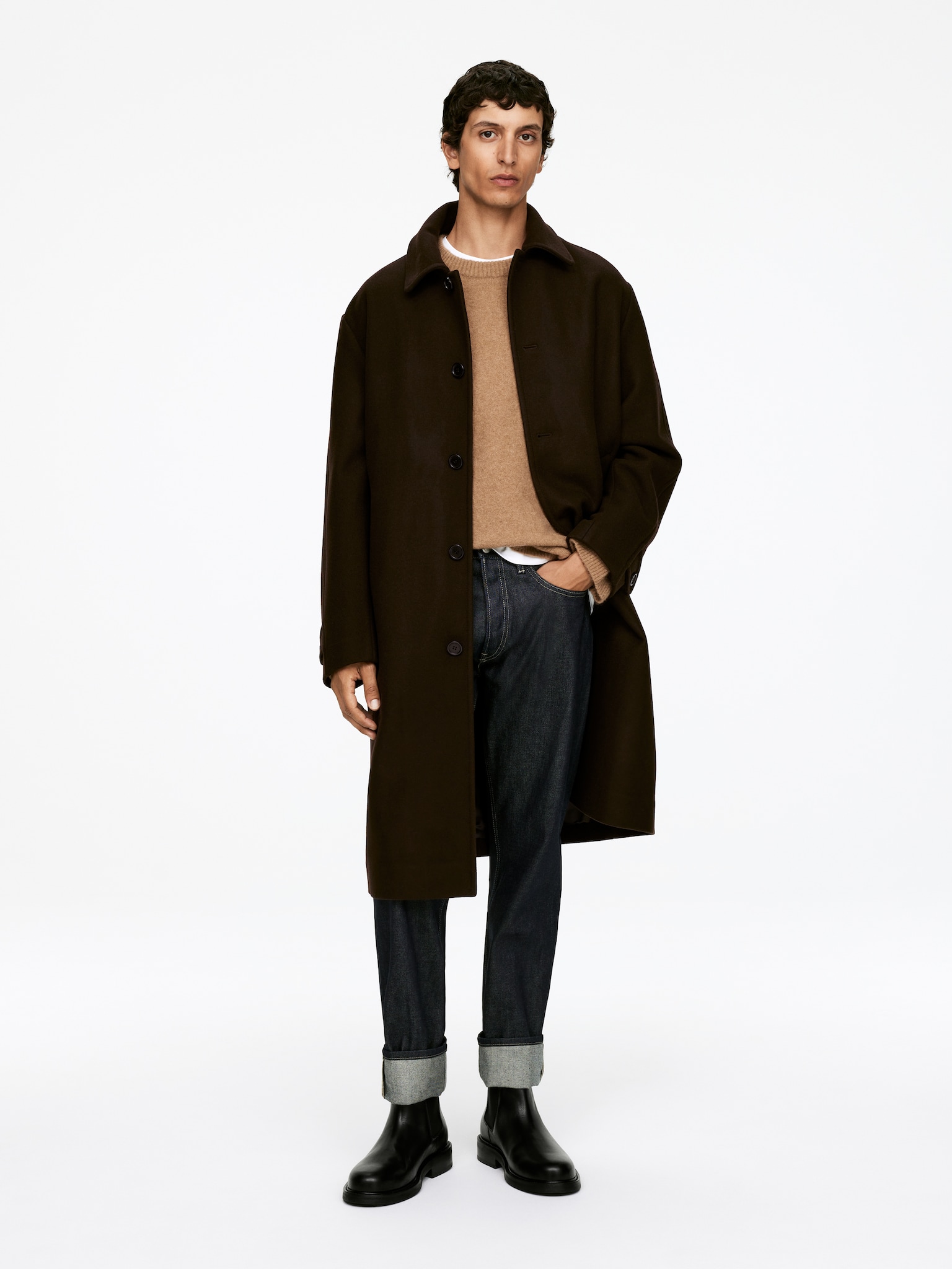 Leather Chelsea Boots - Black