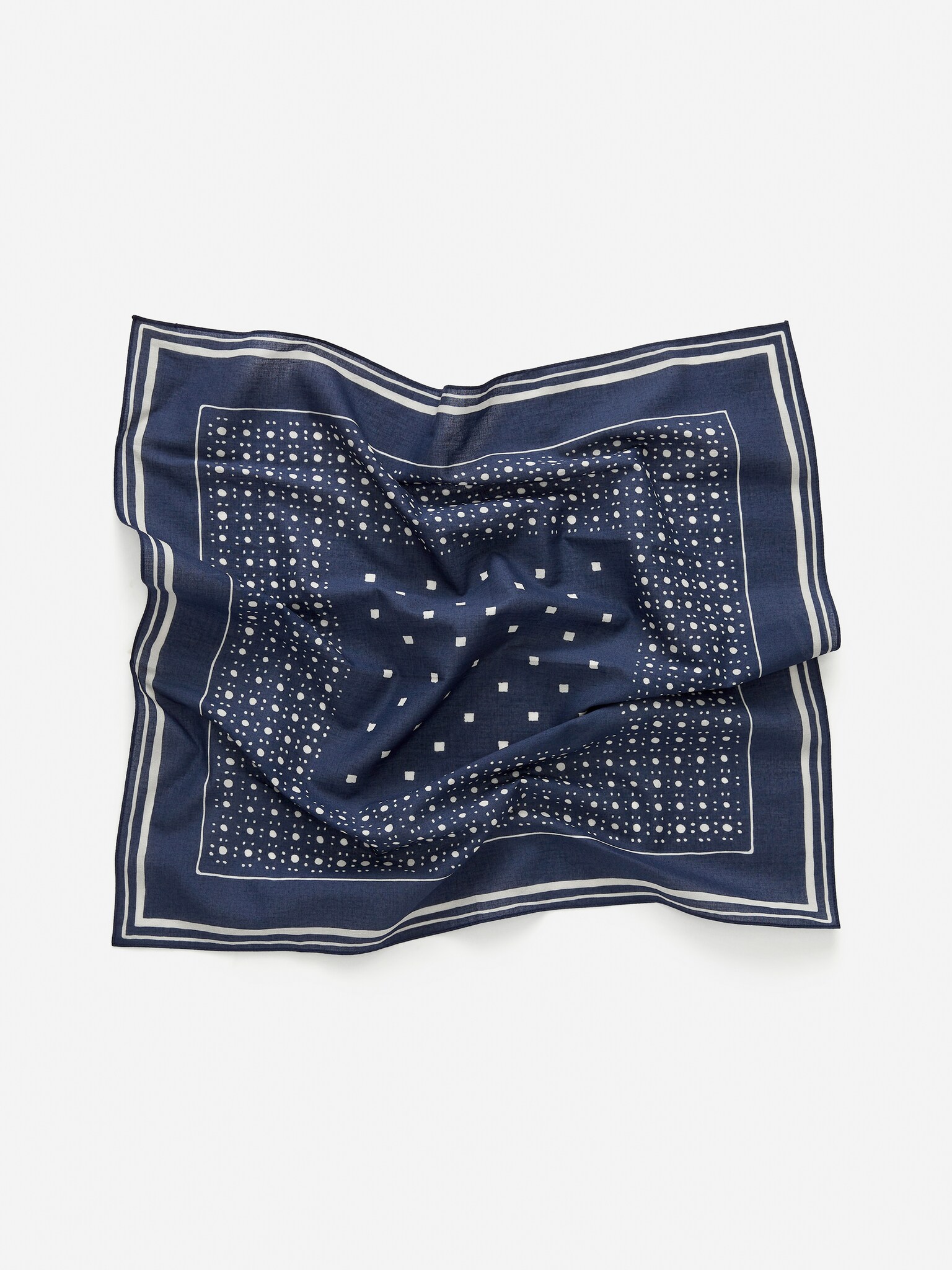 Écharpe imprimée - Bleu - 3