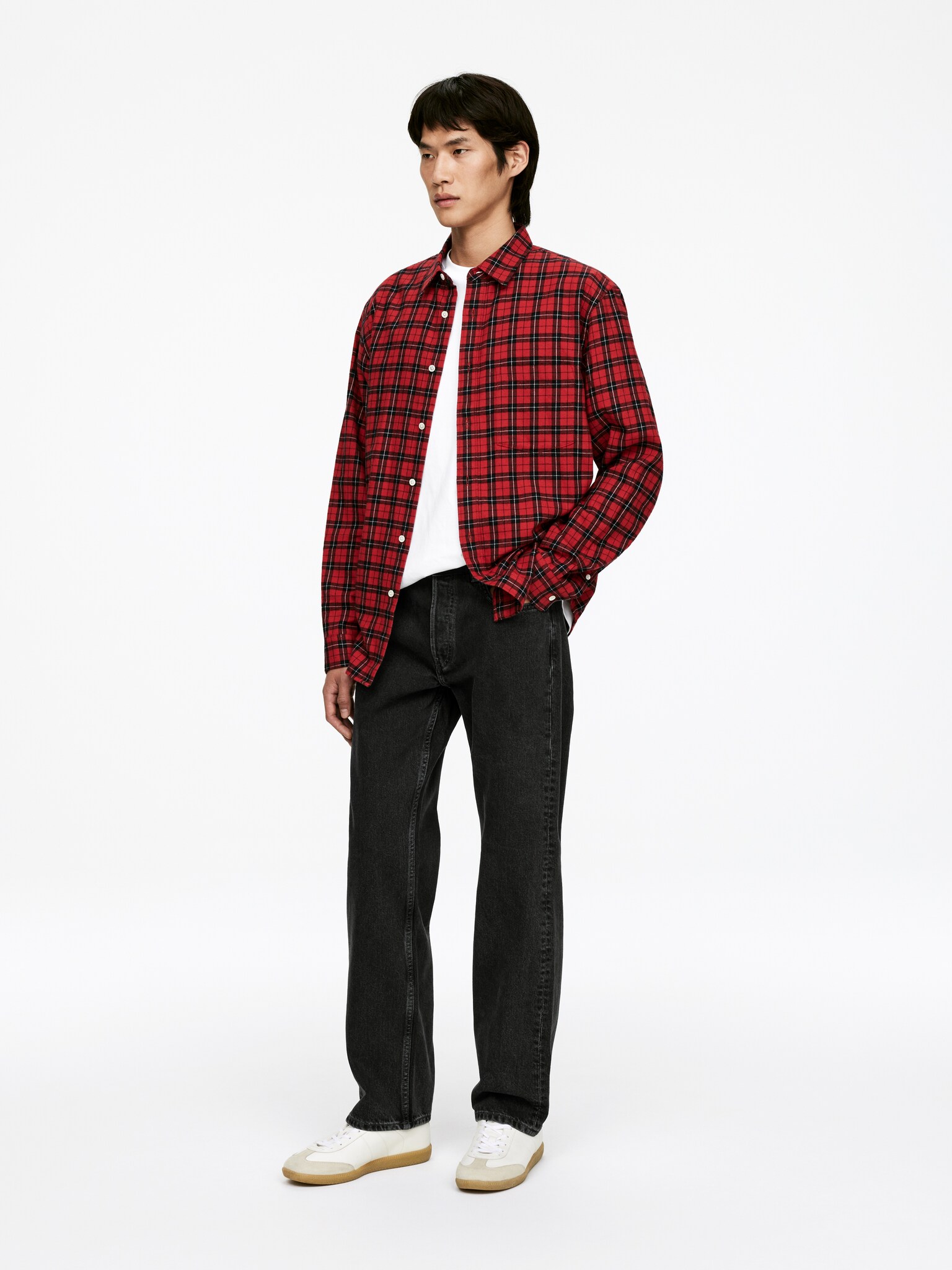 OCEAN loose straight jeans - Sort/Mørkeblå/Blå/Mørkeblå/Sandfarvet/Mellemblå/Blå - 3