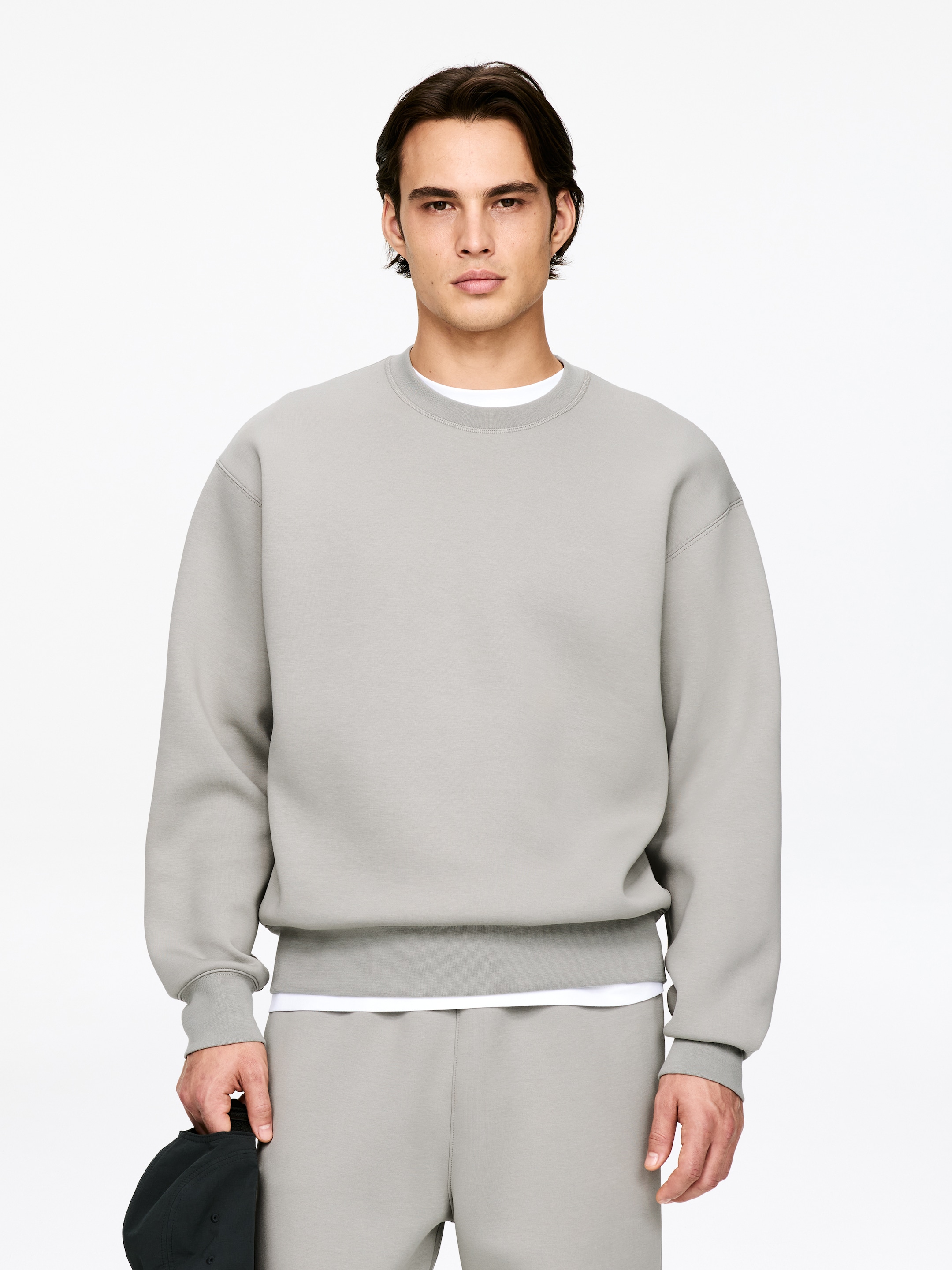 ARKET ACTIVE Sweatshirt - Grey - Loose fit - Men - StillMedia/Lookbook - 6