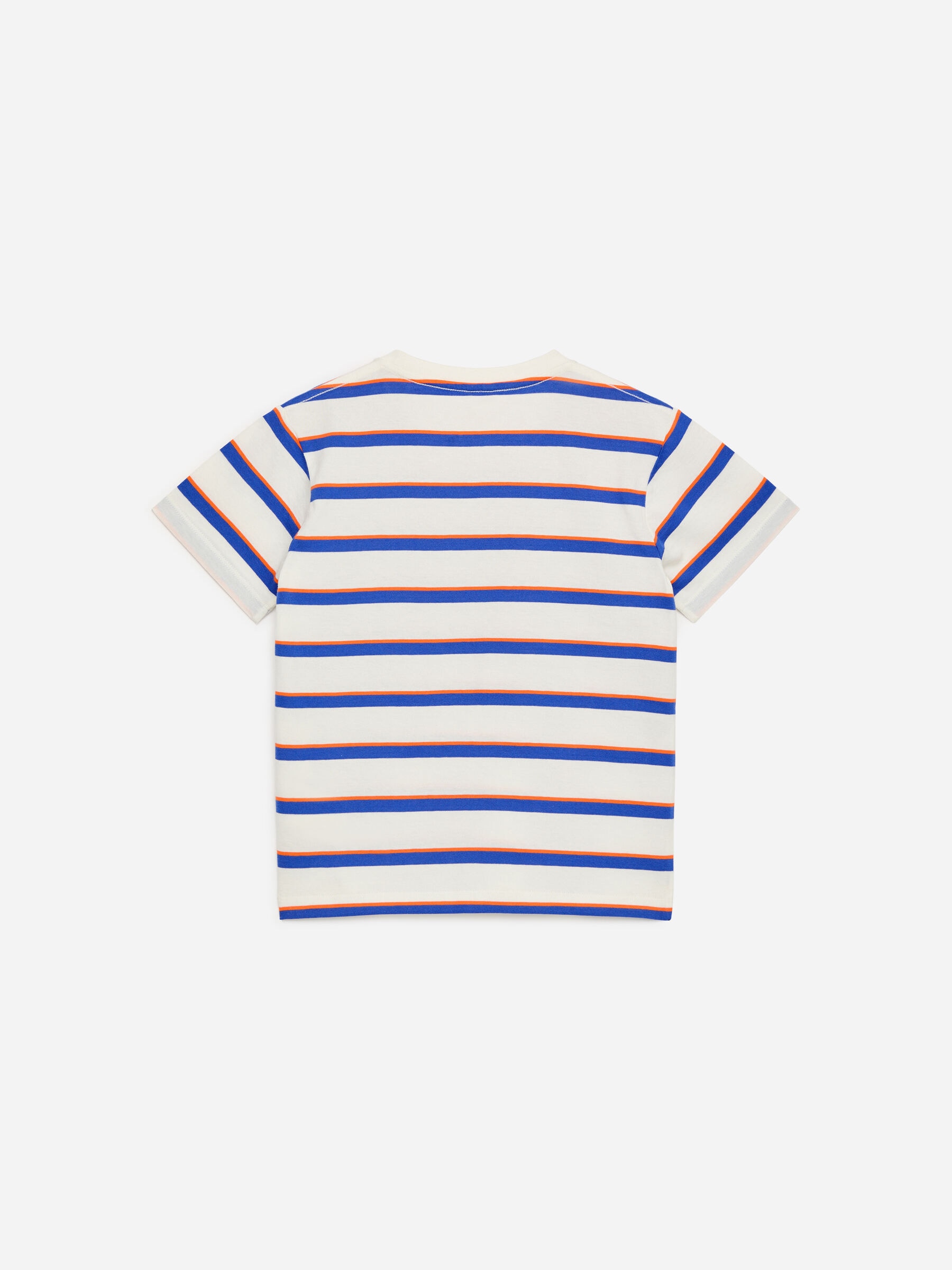 Crew-Neck T-Shirt - White/Orange/Blue - Regular fit - Children - StillMedia/DescriptiveStillLife - 3