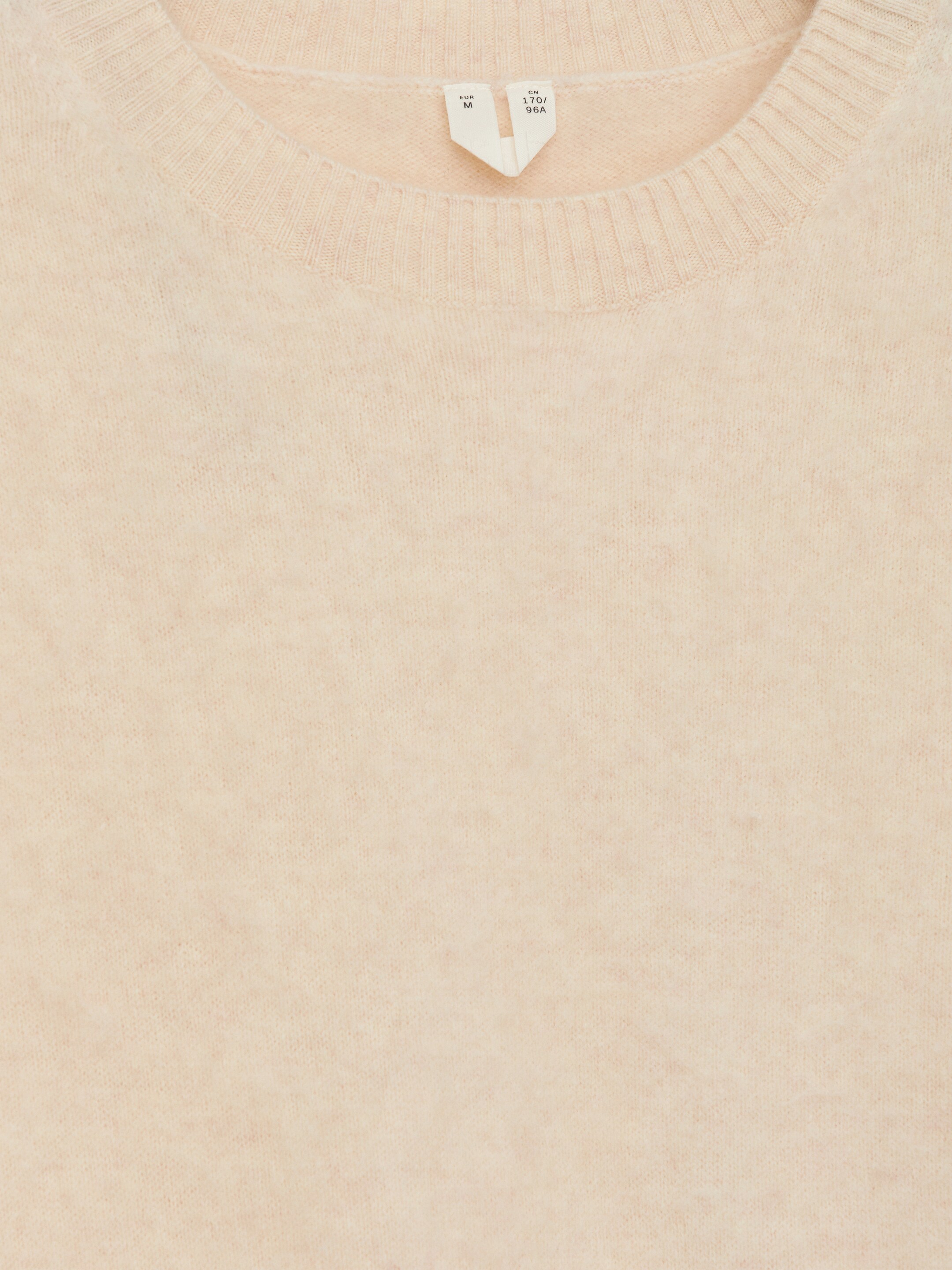 Zobacz większy obraz: T-shirt z wełnianej dzianiny - Beżowy - ONA | H&M PL 2