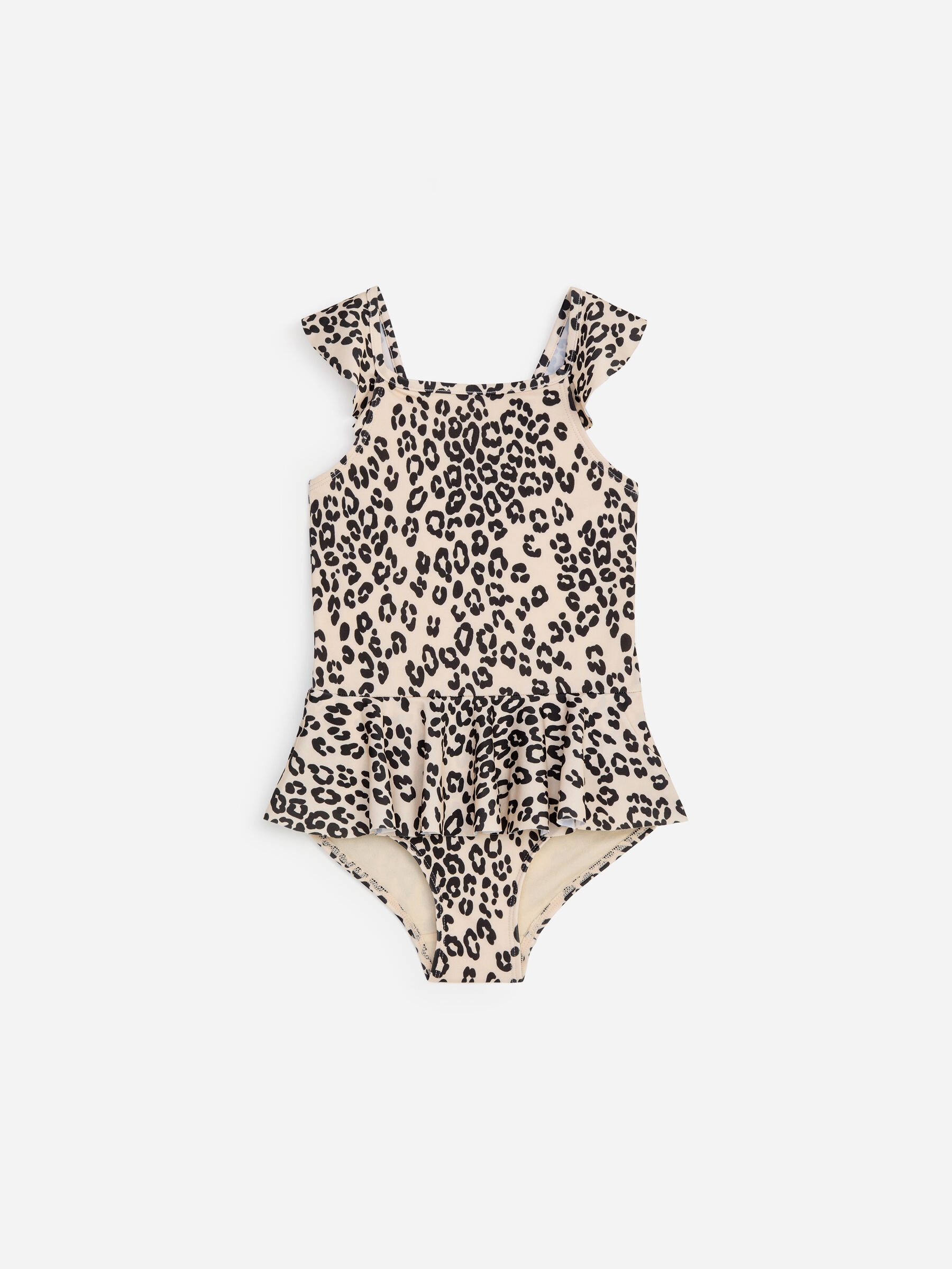 Frill Swimsuit-#C5B9AB-19402