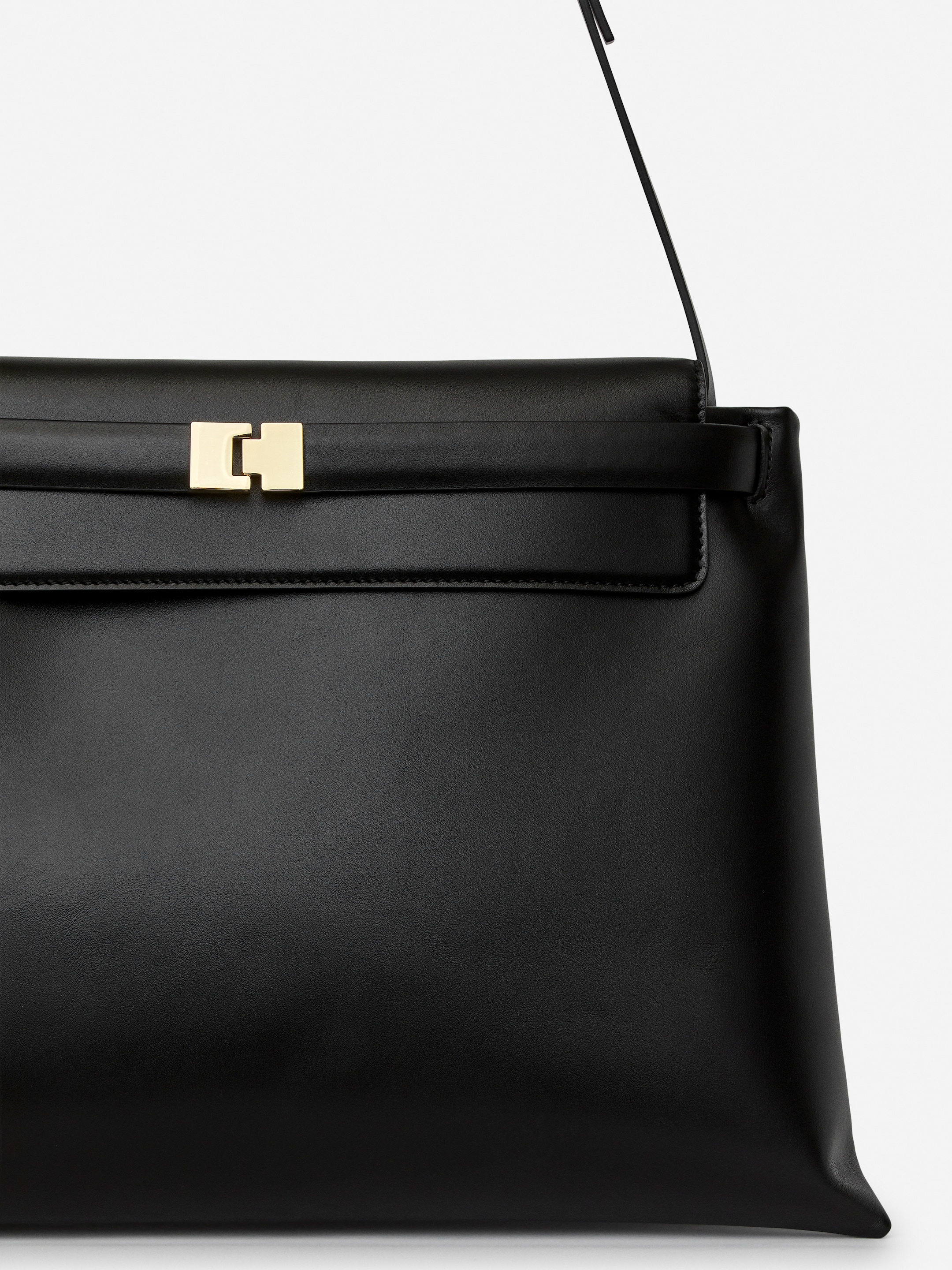 Leather Shoulder Bag - Black - Women - StillMedia/DescriptiveDetail - 5