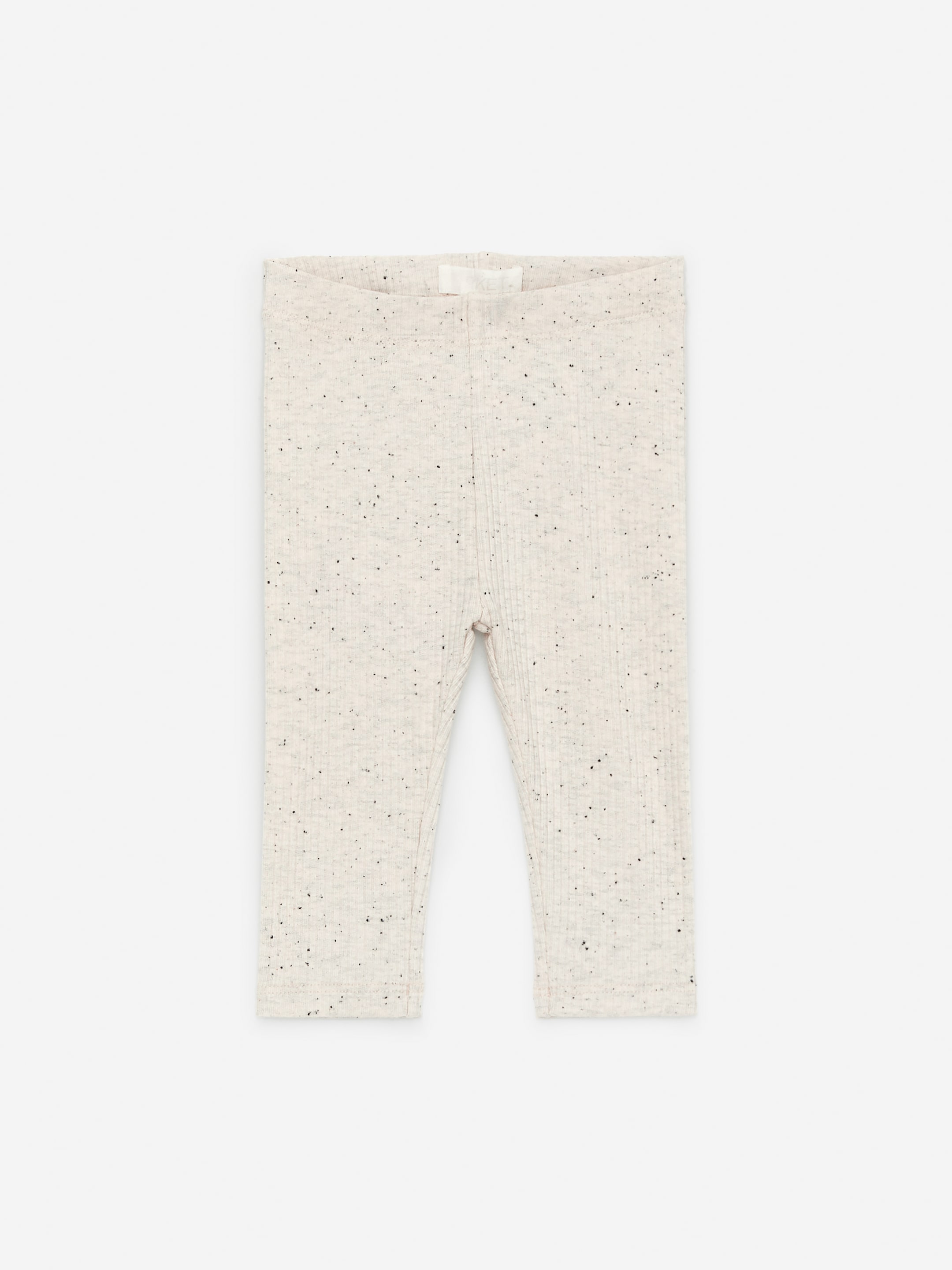 View larger image: Leggings Set of 2 - Off White/Black Neps - Kids | H&M GB 3