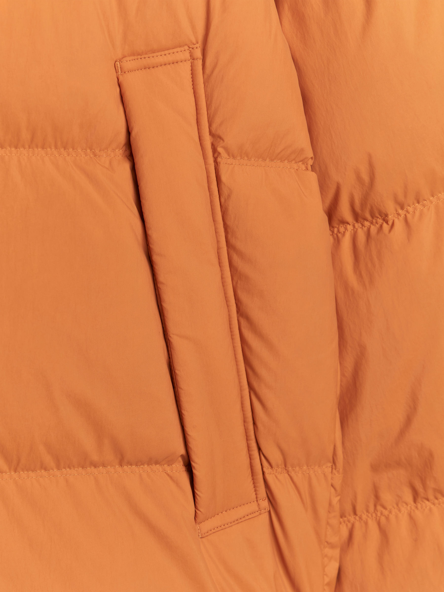 Upcycled Down Steppjacke - Orange - Regular Fit - Herren - StillMedia/DescriptiveDetail - 2