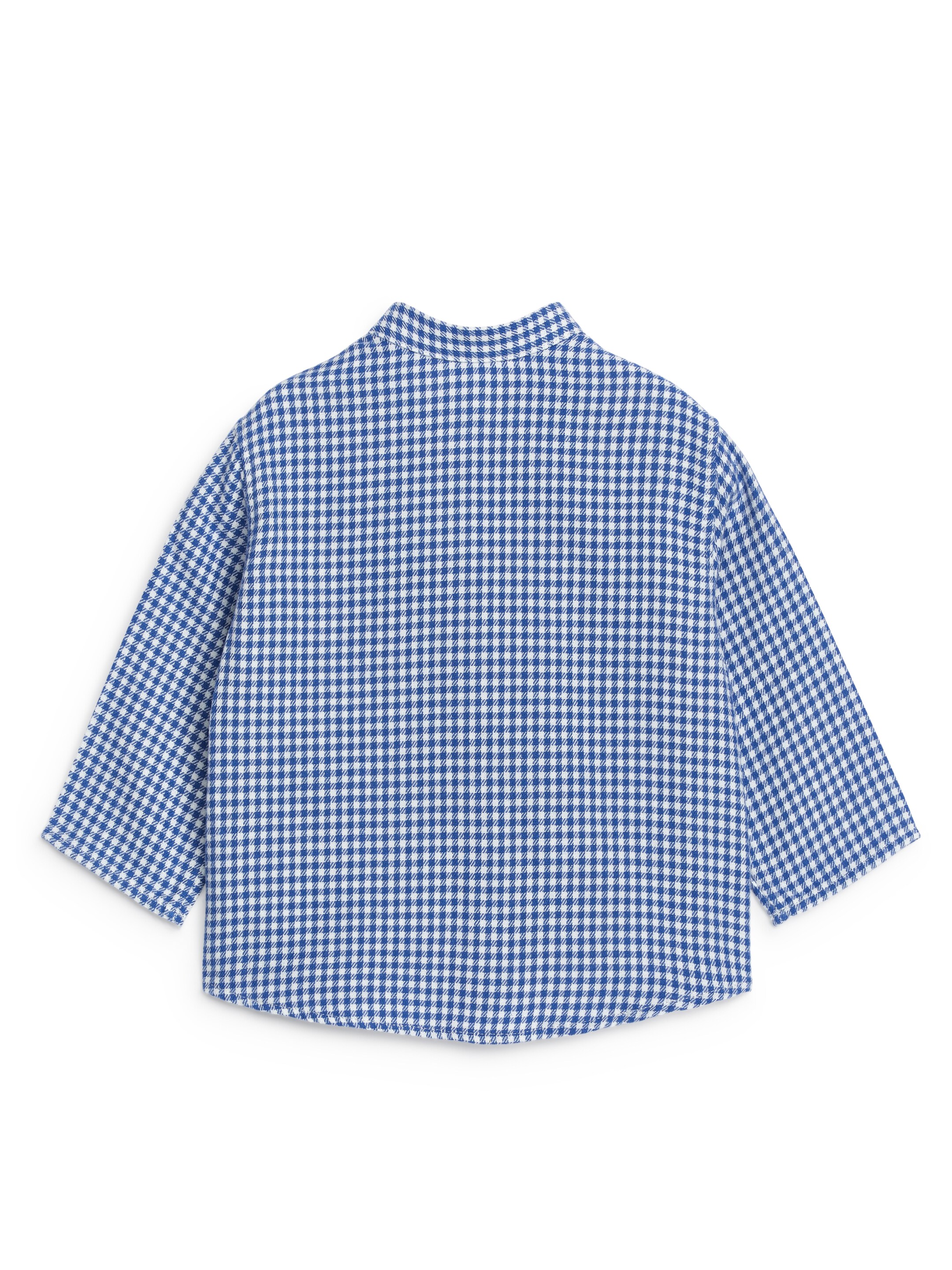 Ingrandisci l'immagine: Flannel Shirt - White/Blue - BAMBINO | H&M CH 2