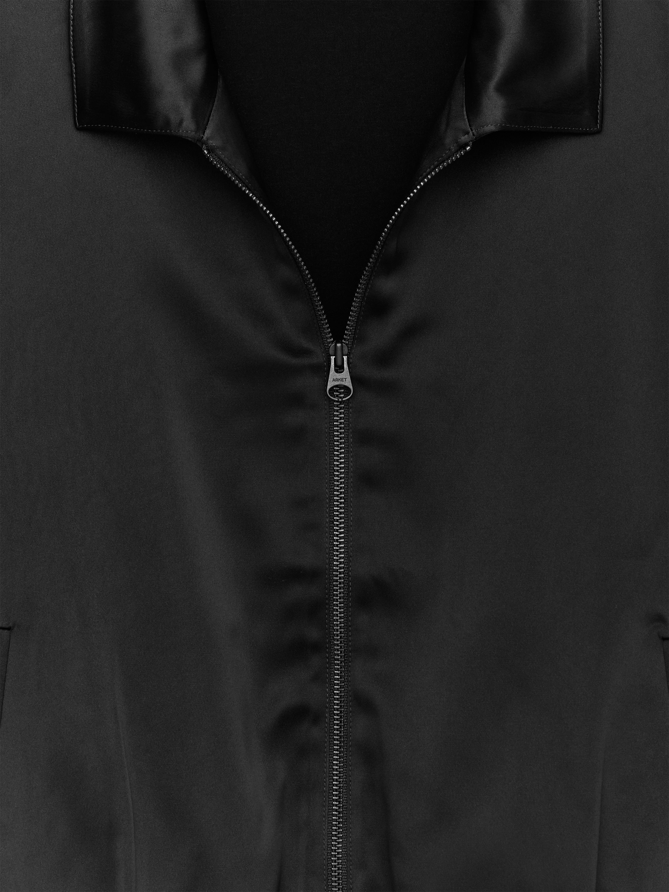 Satin Jacket – Black – Women – ARKET EU