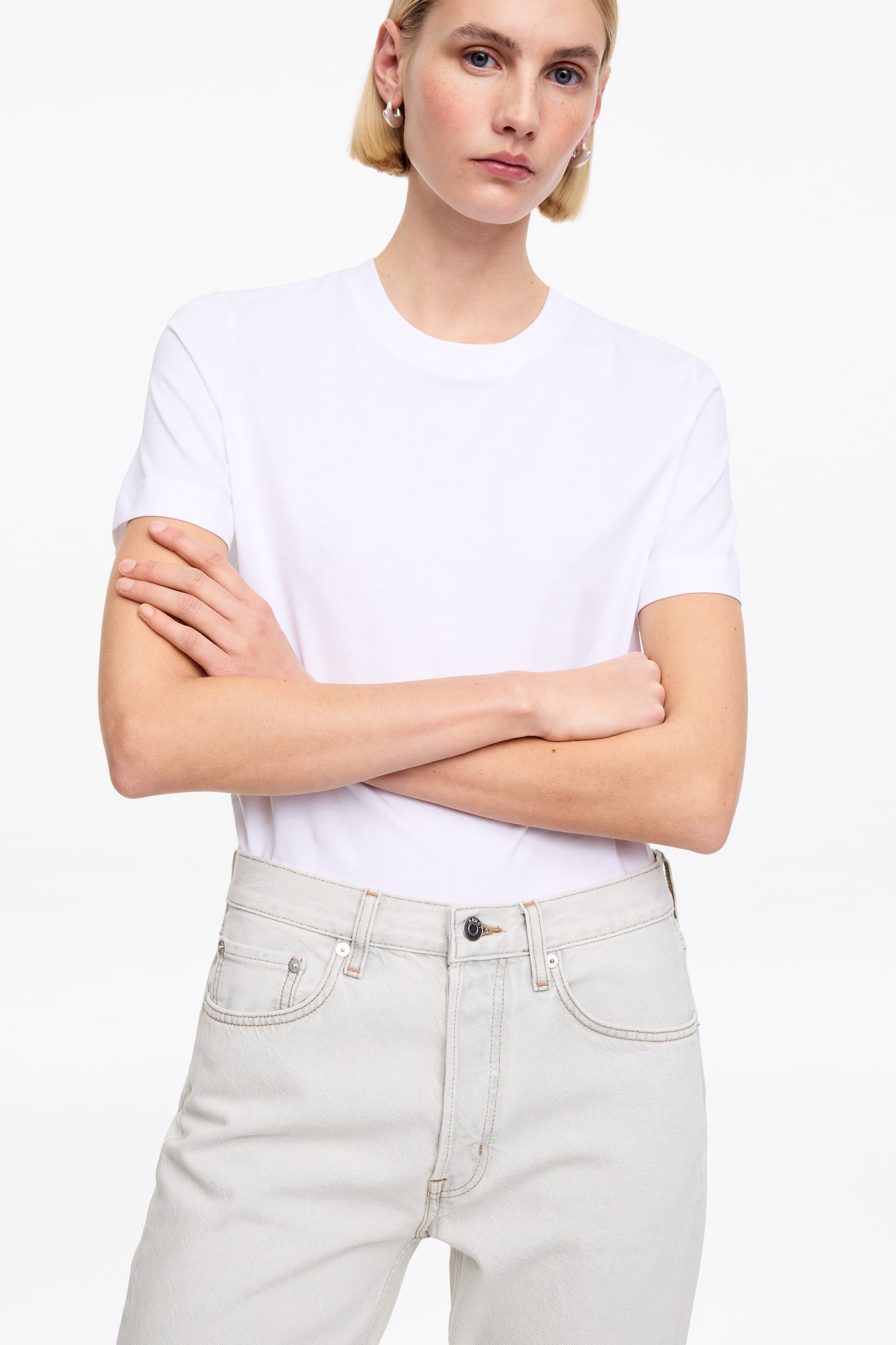 Jeans SNOW straight - Bianco sporco/Bianco/Blu medio/Nero/Blu polvere - 8