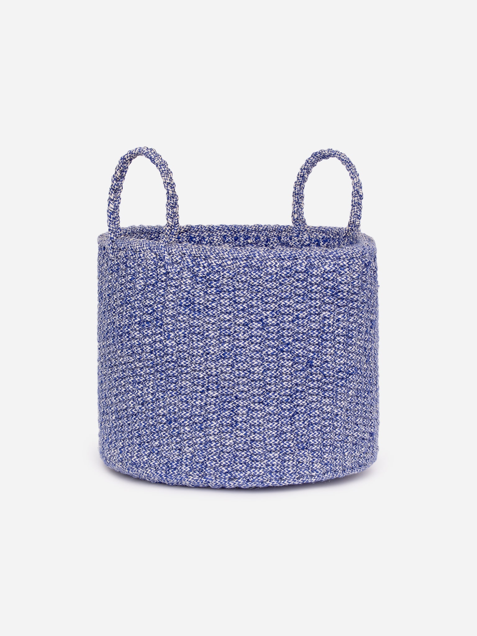 Förvaringskorg 41 cm - Blåmelerad/Beige/off-white/Khakigrön/off-white