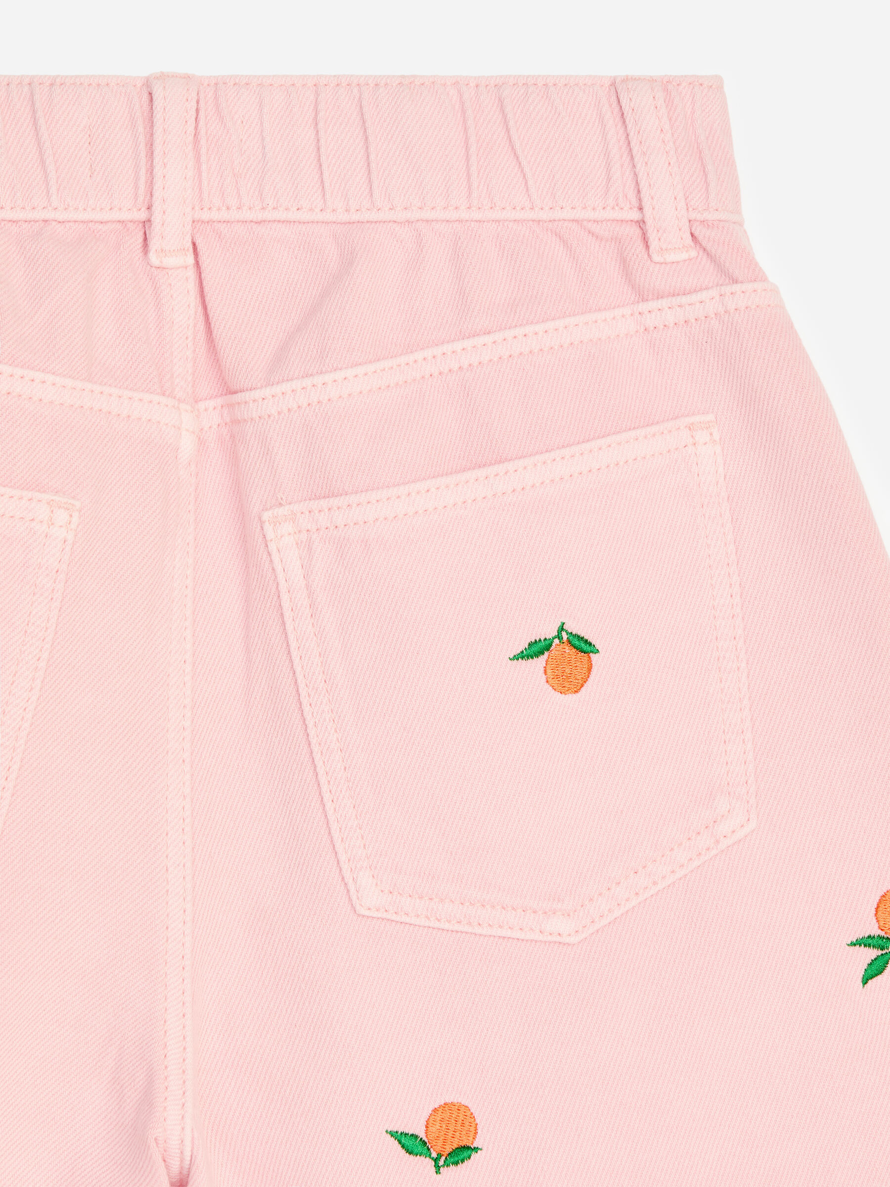 Denim Shorts - Pink/Oranges - Relaxed fit - Children - StillMedia/DescriptiveDetail - 1