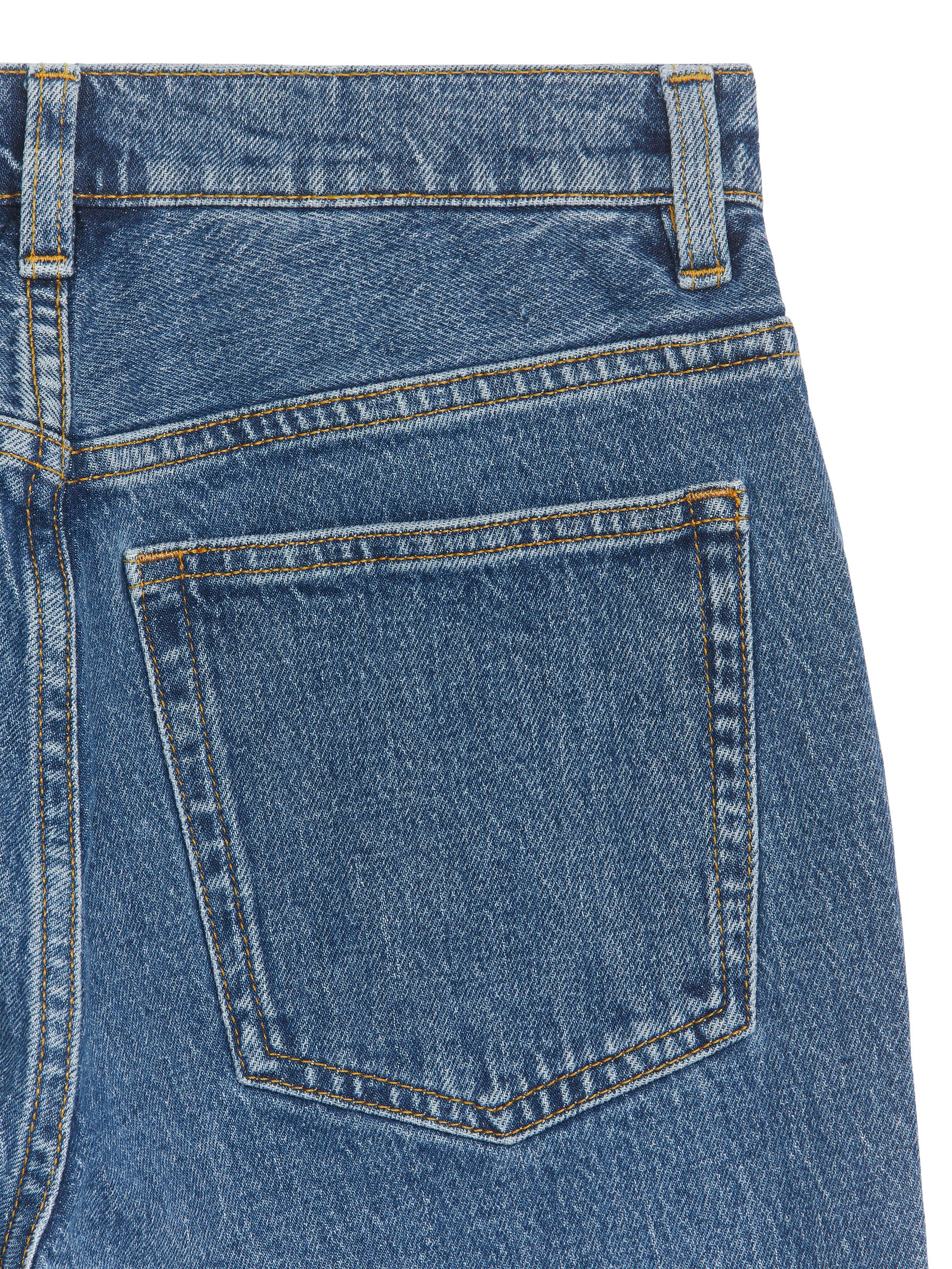FERN CROPPED Flared Stretch Jeans - Blue - Slim fit - Women - StillMedia/DescriptiveDetail - 1