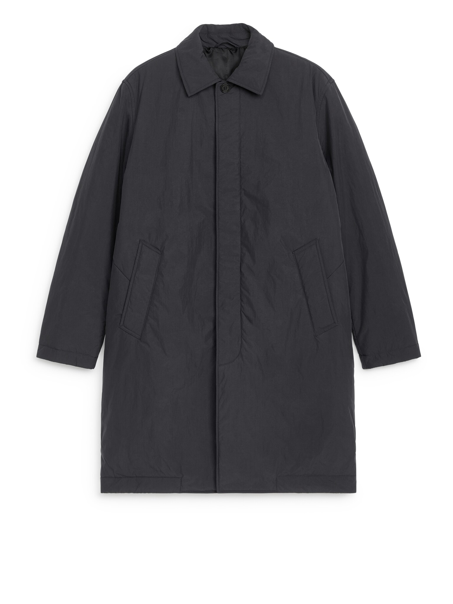 Padded Coat - Dark Grey