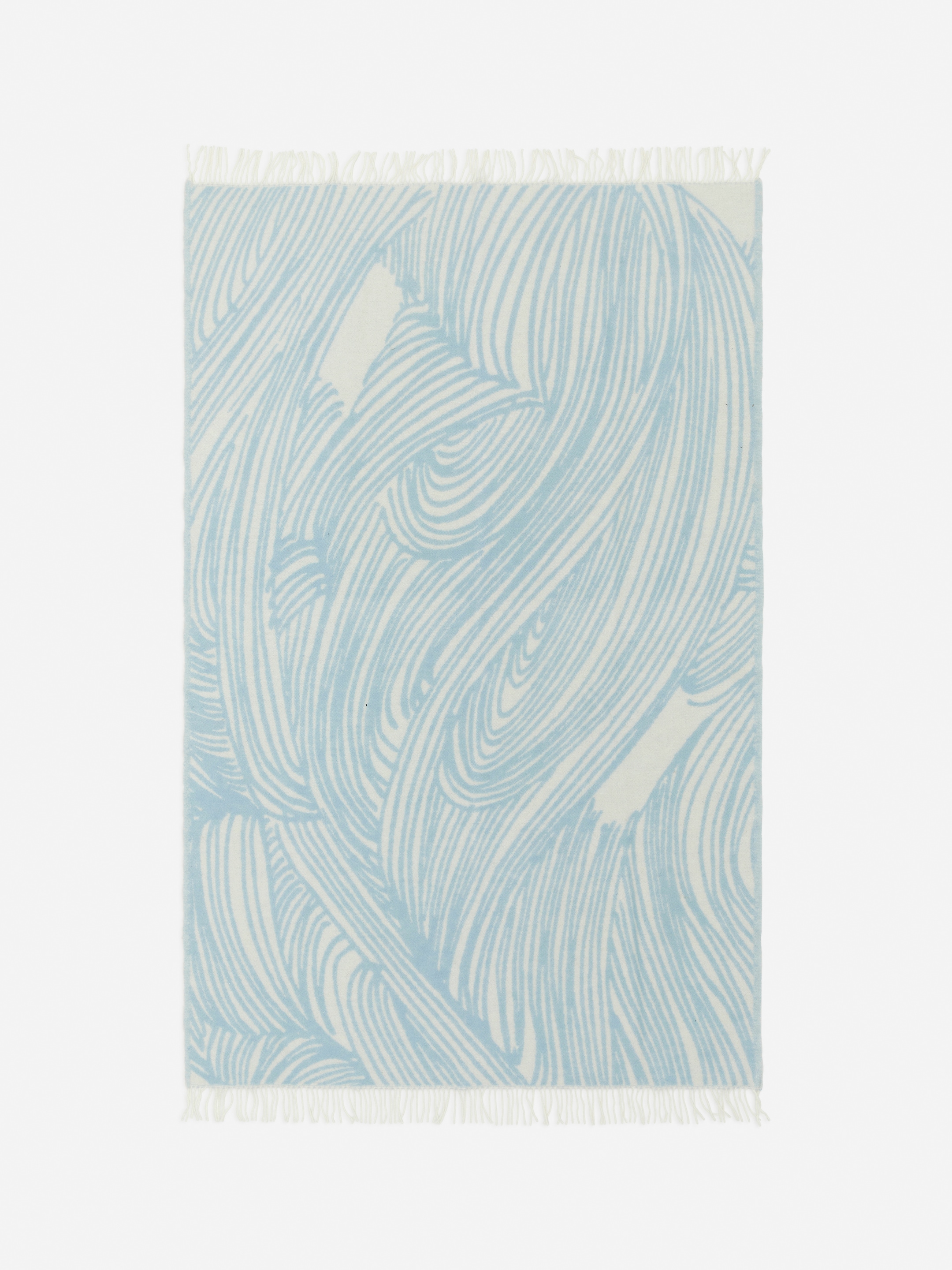 Klippan Wool Blanket - Light Blue/Off White - Homeware - StillMedia/DescriptiveStillLife - 1