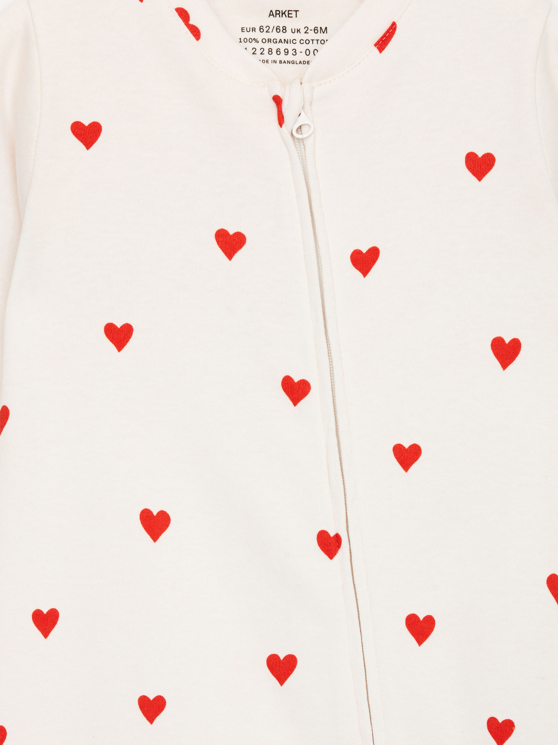 All-In-One Pyjama - Off White/Red - Regular fit - Children - StillMedia/DescriptiveDetail - 2