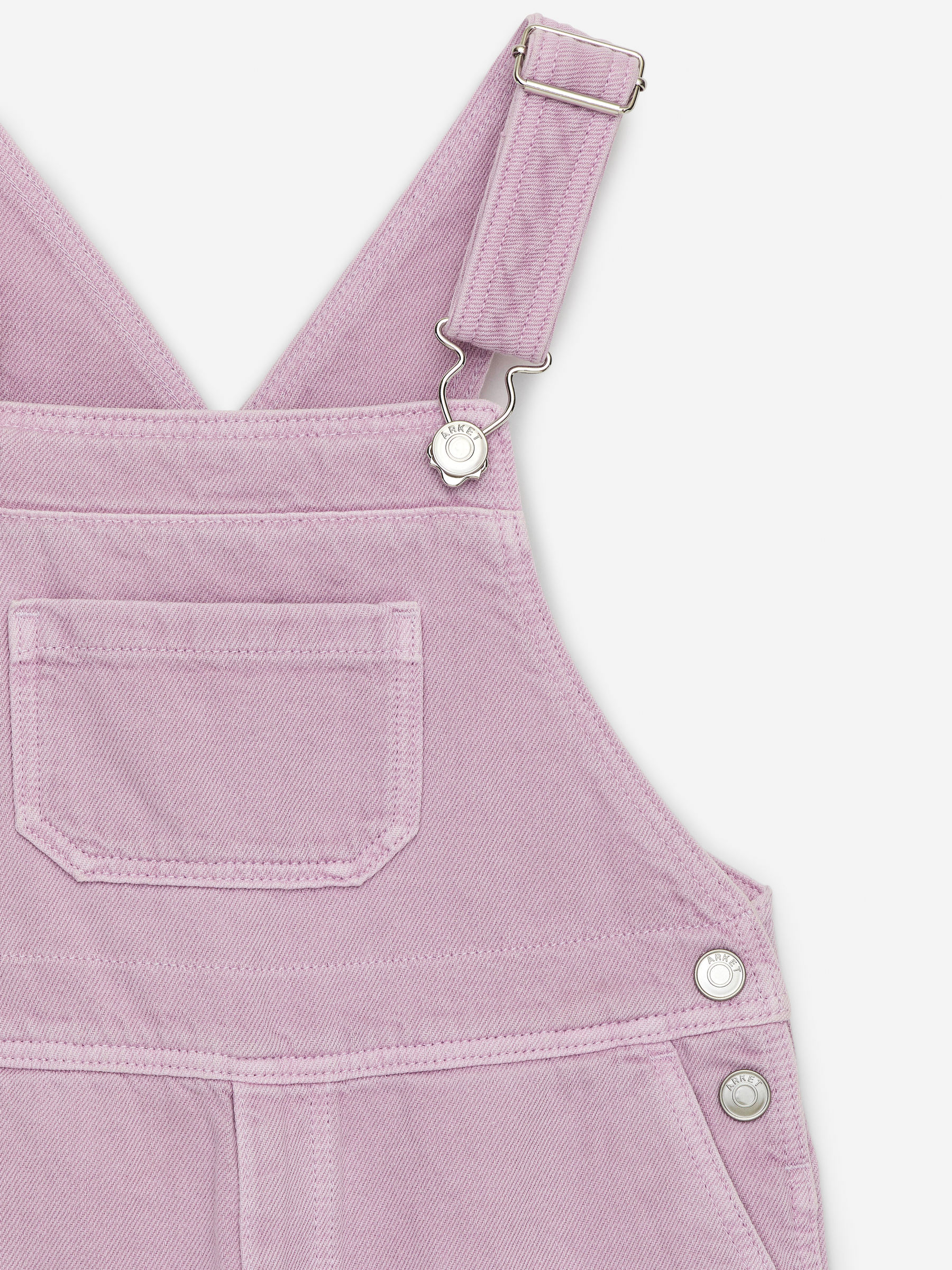 Denim Dungarees - Washed Lilac - Regular fit - Children - StillMedia/DescriptiveDetail - 1