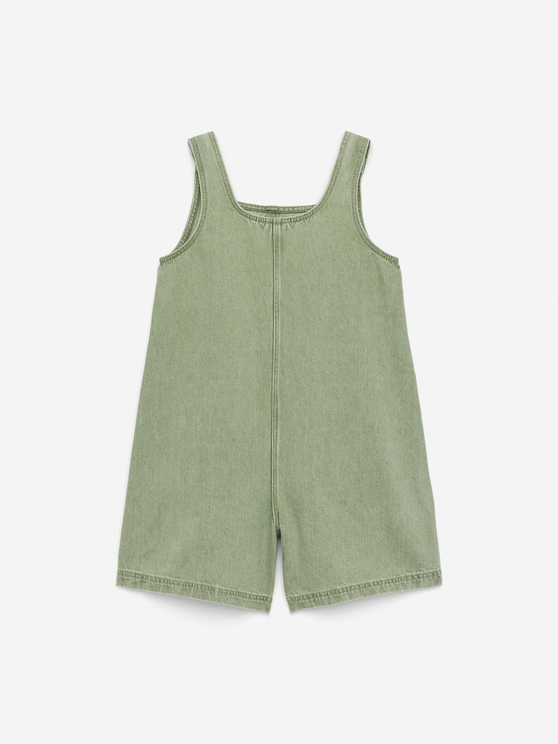 Denim Jumpsuit - Green - Regular fit - Women - StillMedia/DescriptiveStillLife - 1