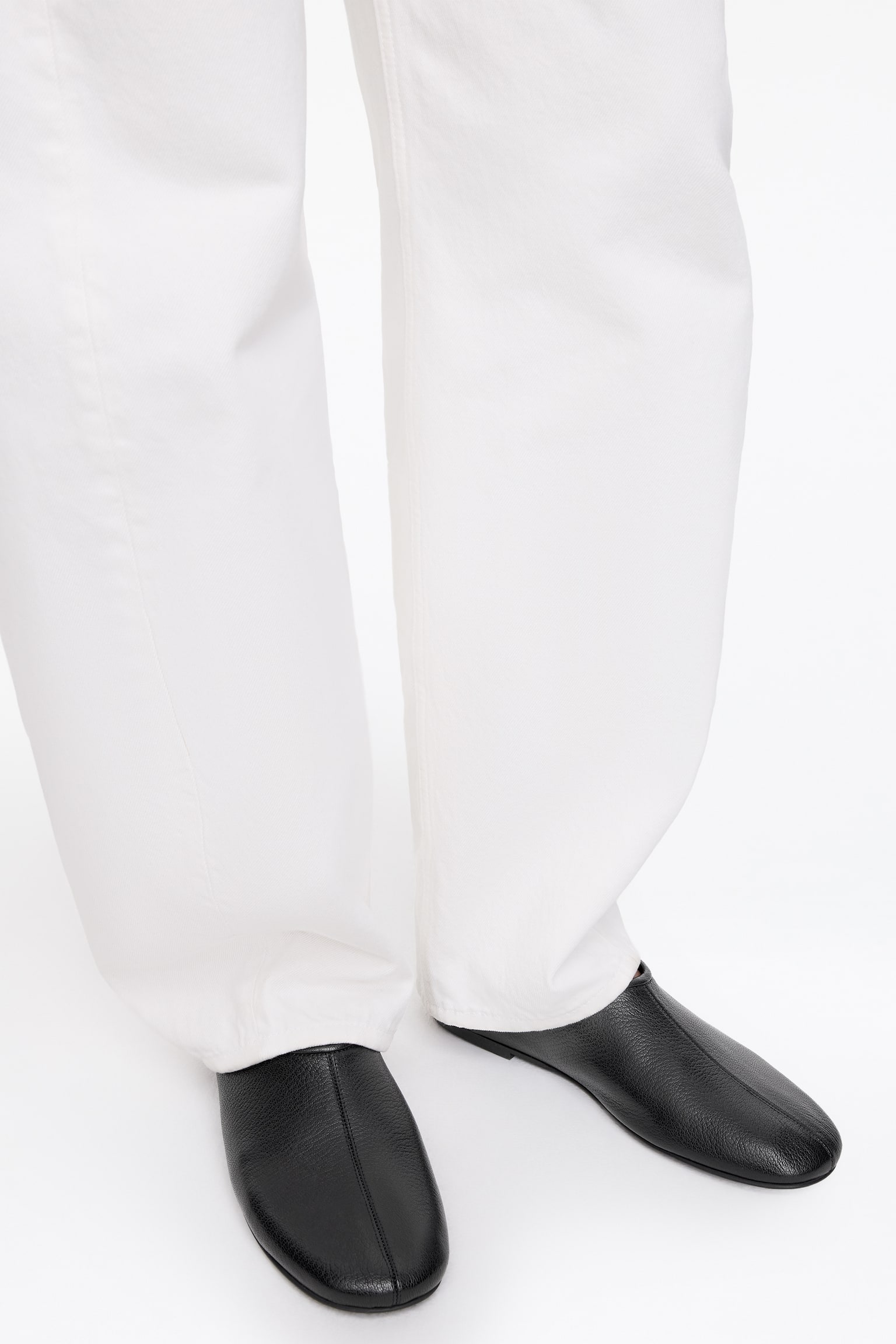 Zapatos suaves de piel - Negro/Gris/Marrón - 7