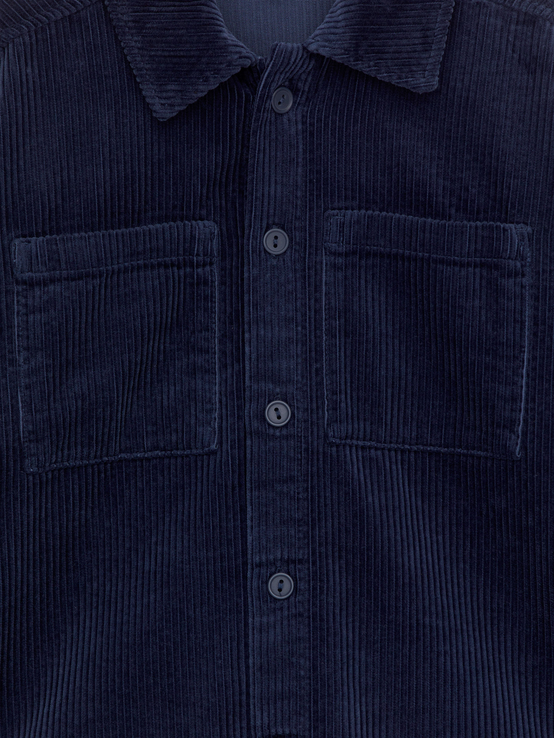 Corduroy Overshirt - Dark Blue - Regular fit - Children - StillMedia/DescriptiveDetail - 8